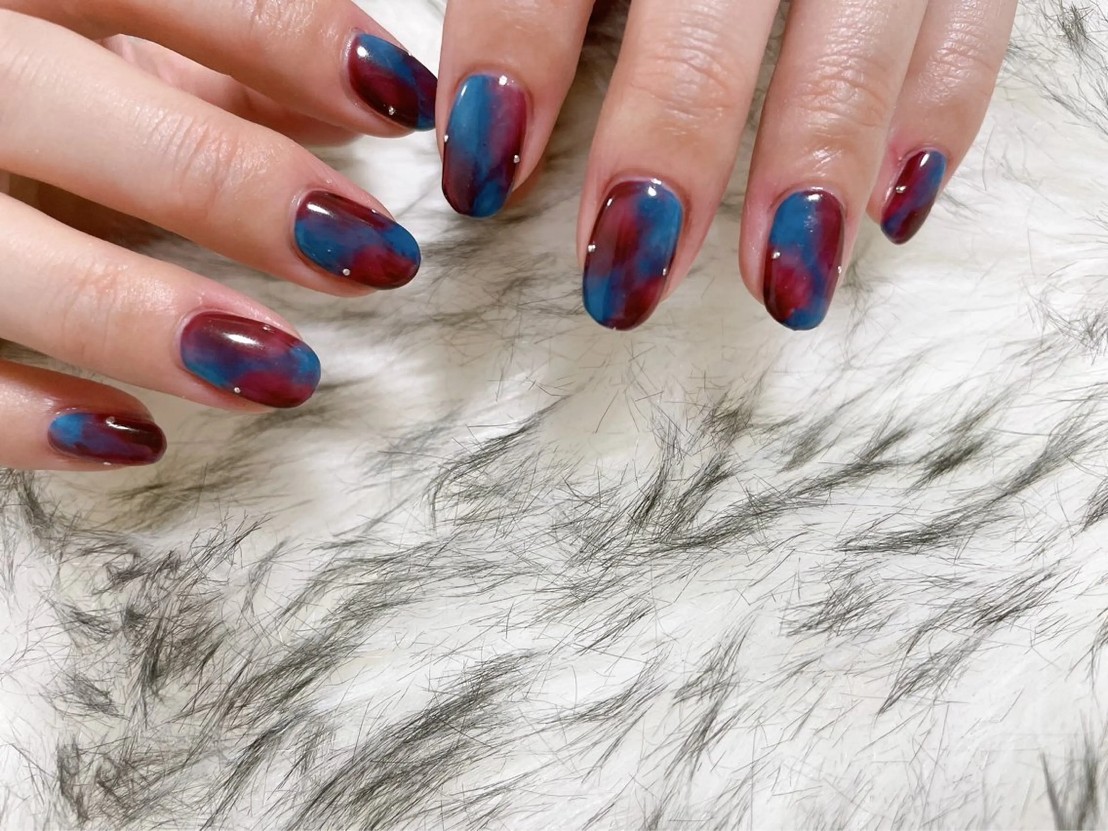 ネイル ジェルネイル 韓国ネイル メンズネイル ニュアンスネイル パラジェル kiki nail たまプラーザのネイルデザイン