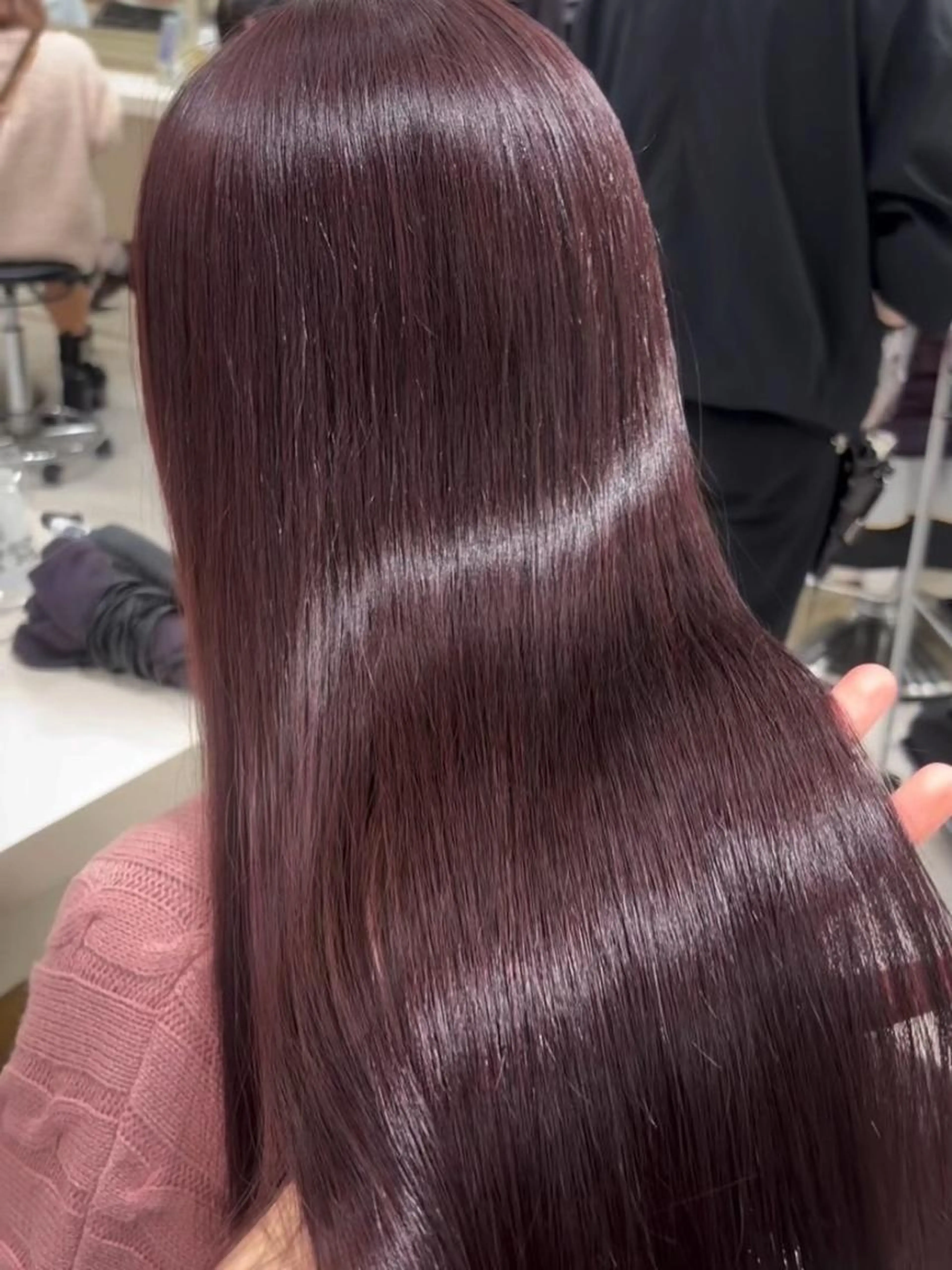 🎀期間限定🎀暖色ワンカラー＋オリジナルトリートメント(炭酸Spa付きの写真