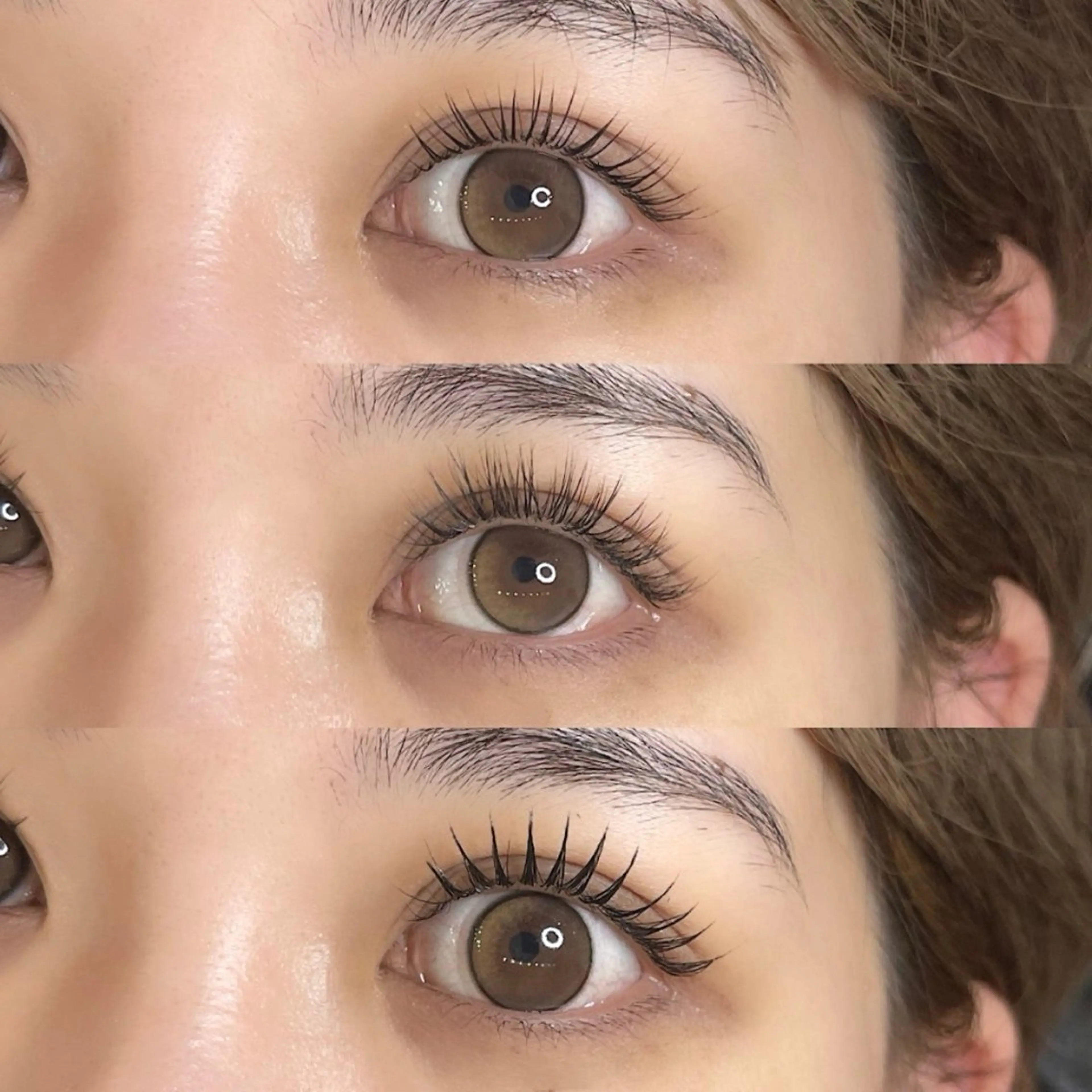 【LEDマツエク】パリエク100本　まつ毛パーマ➕マツエク(フラットラッシュ)練習モデル🫧　2時間の写真