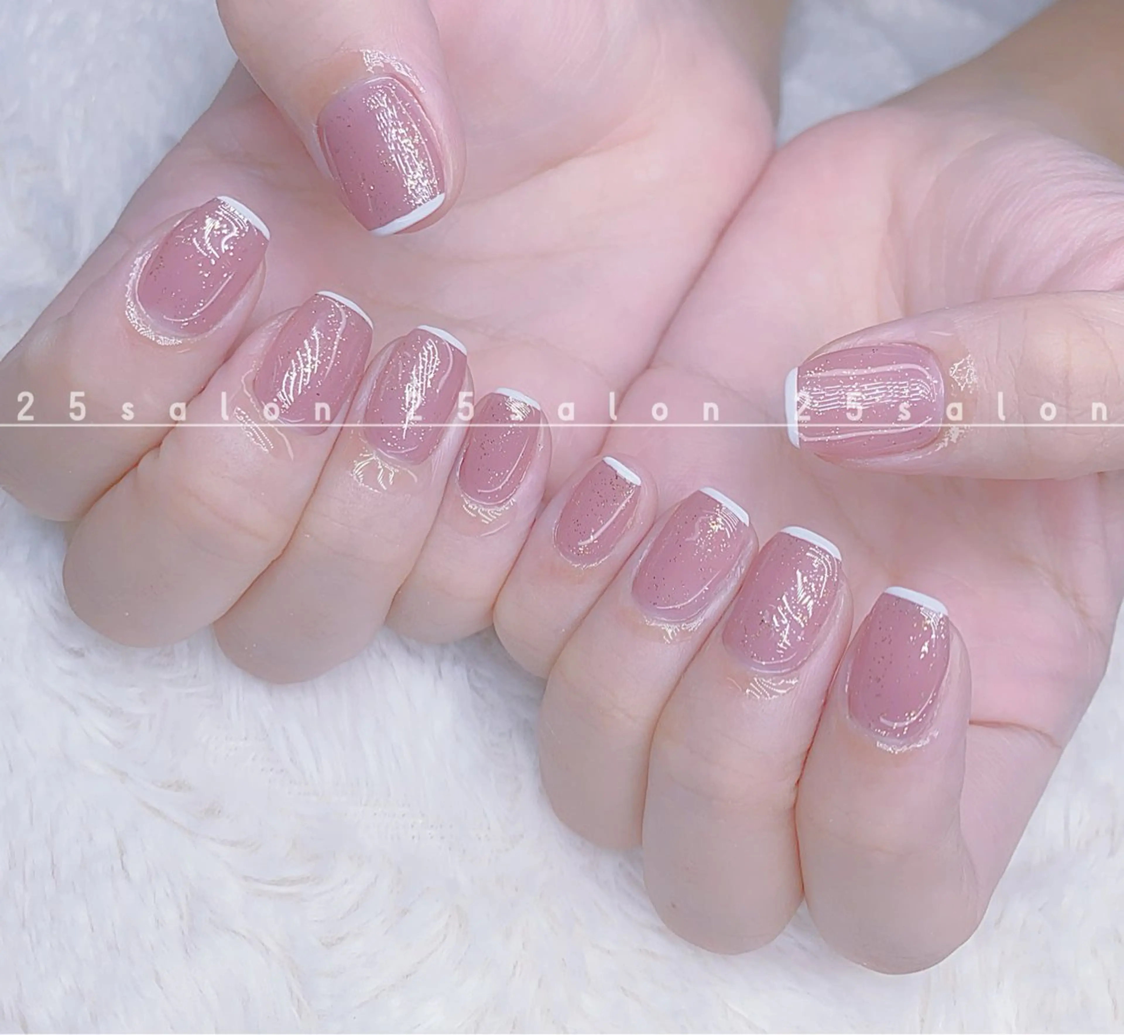 ネイル ジェルネイル 韓国ネイル ニュアンスネイル パラジェル ワンホンネイル 2 5のマツエク・マツパデザイン