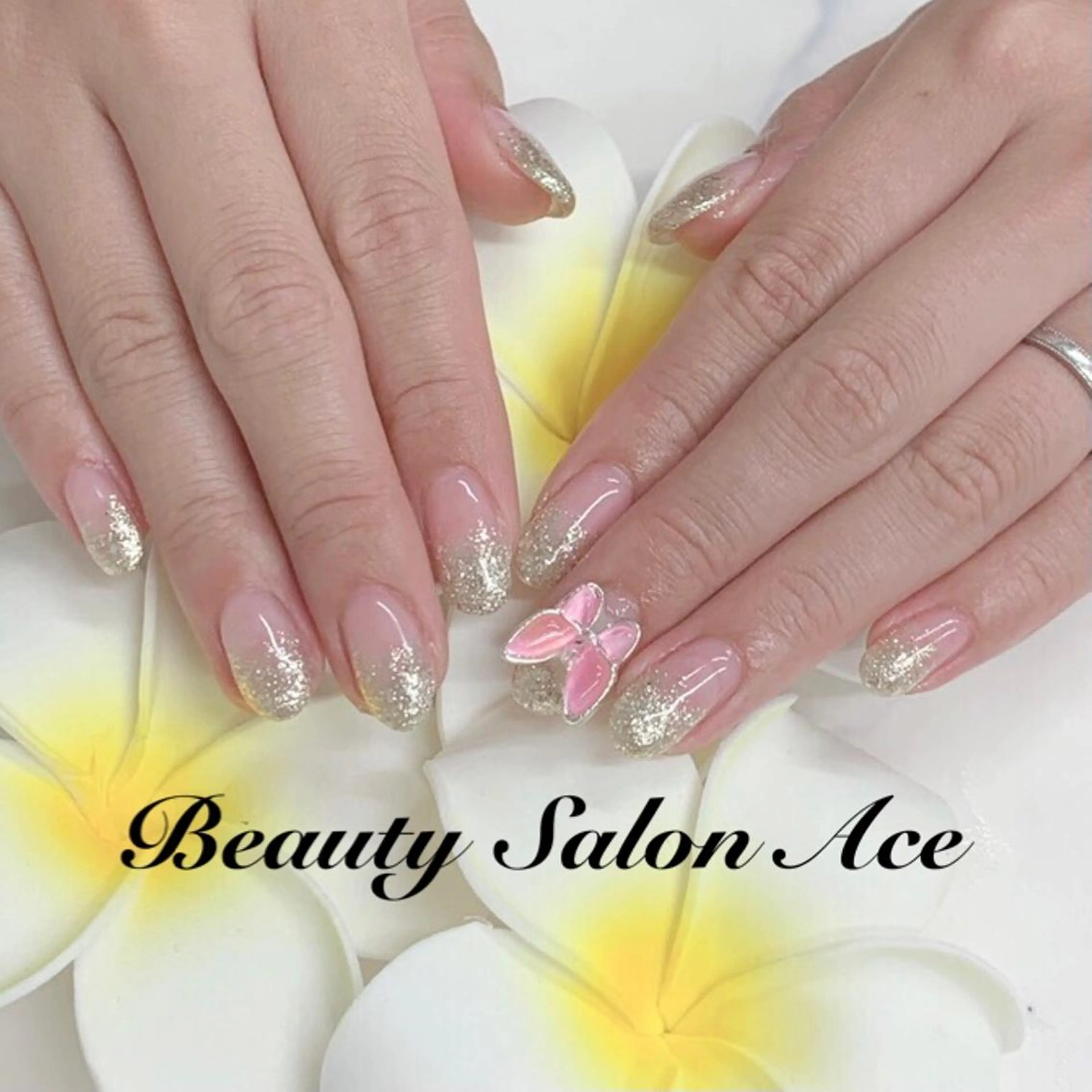 ネイル アートネイル ジェルネイル グラデーション ラメ(グリッター) ラメグラデーション 池袋フィルイン Ace♡Nailのネイルデザイン