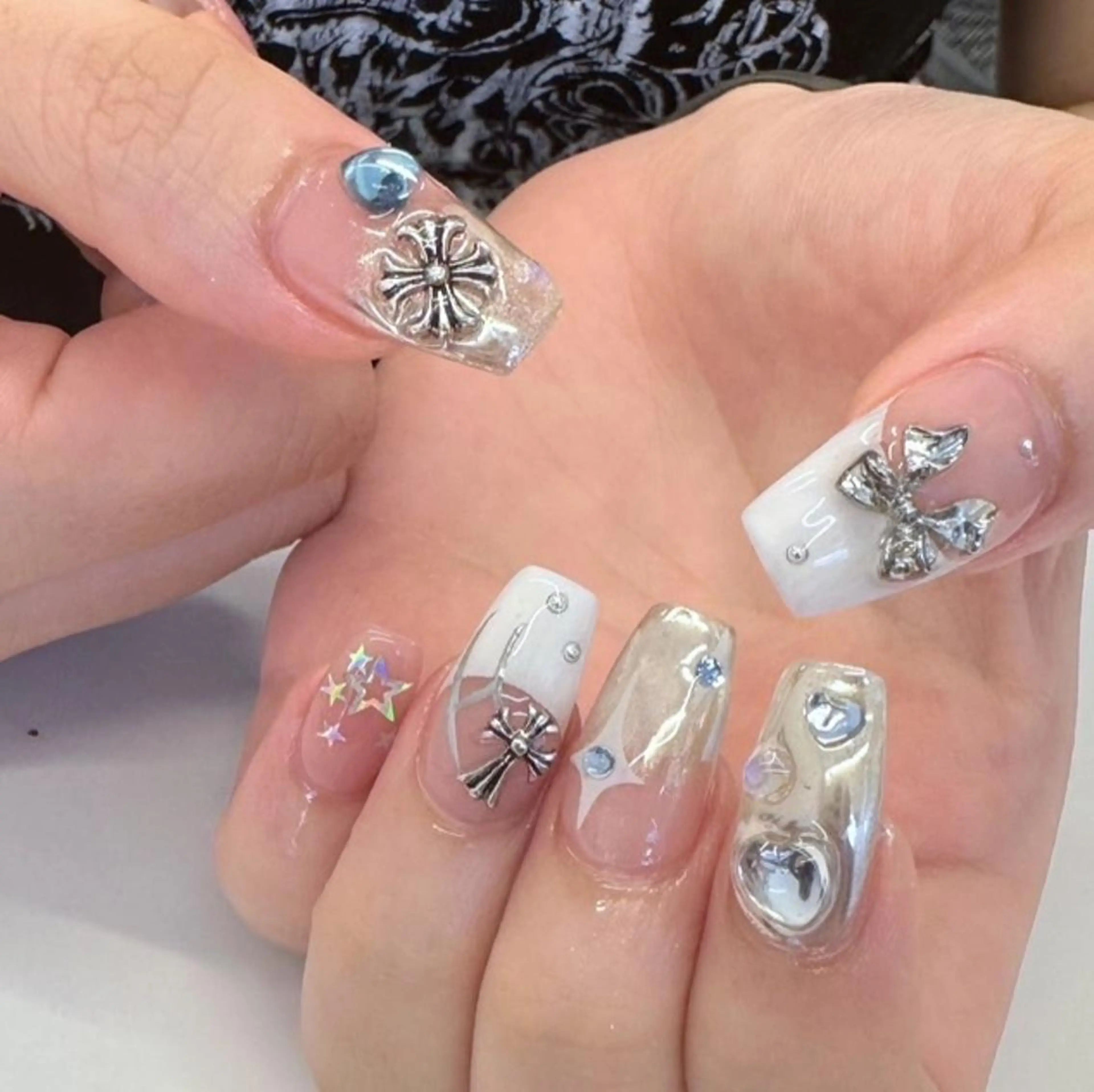 ネイル ワンホンネイル 120%可愛い保証 💝fein心斎橋店のマツエク・マツパデザイン