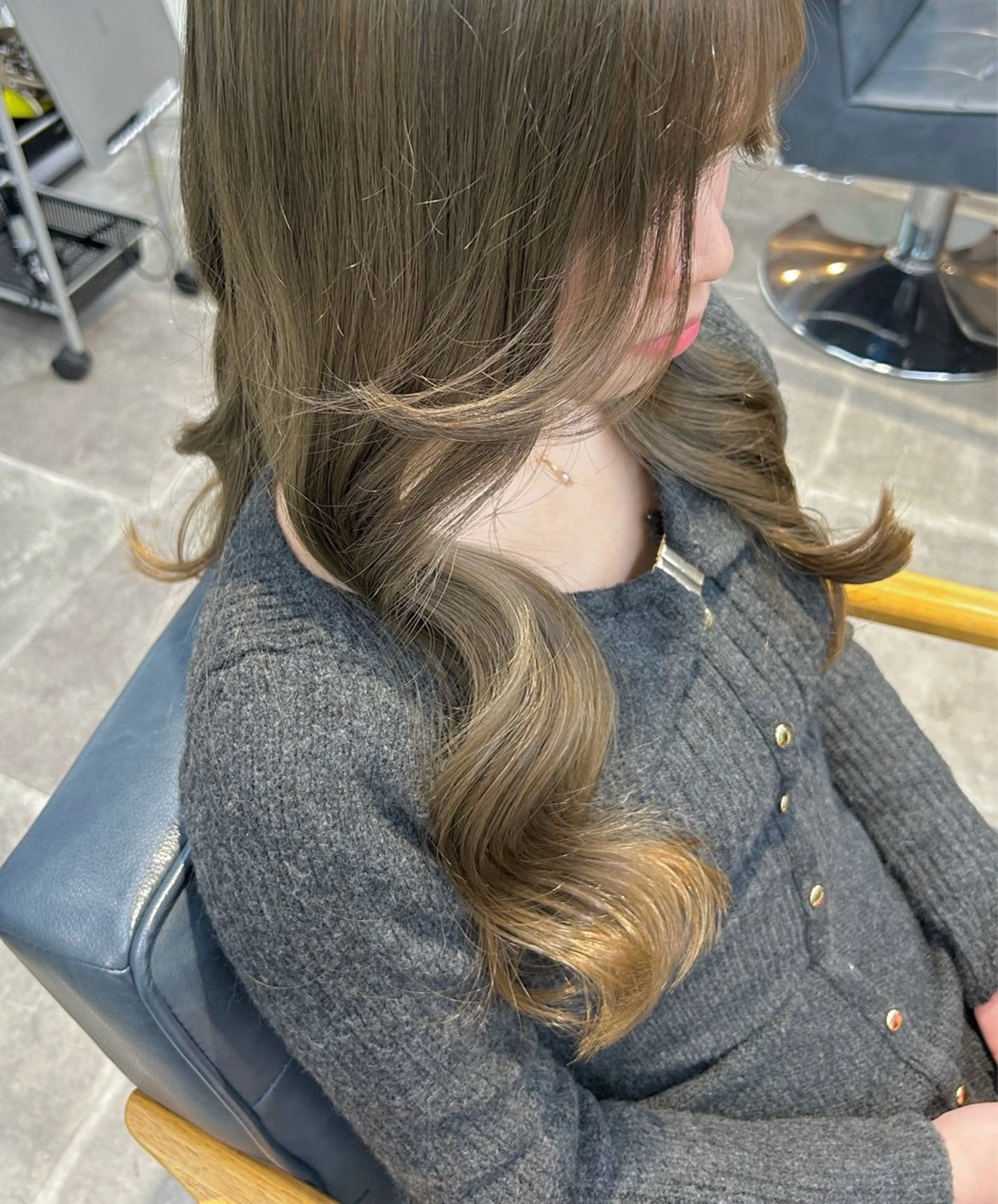 ロング カラー newi梅田🫧韓国 ヘア🫧sakiのヘアスタイル