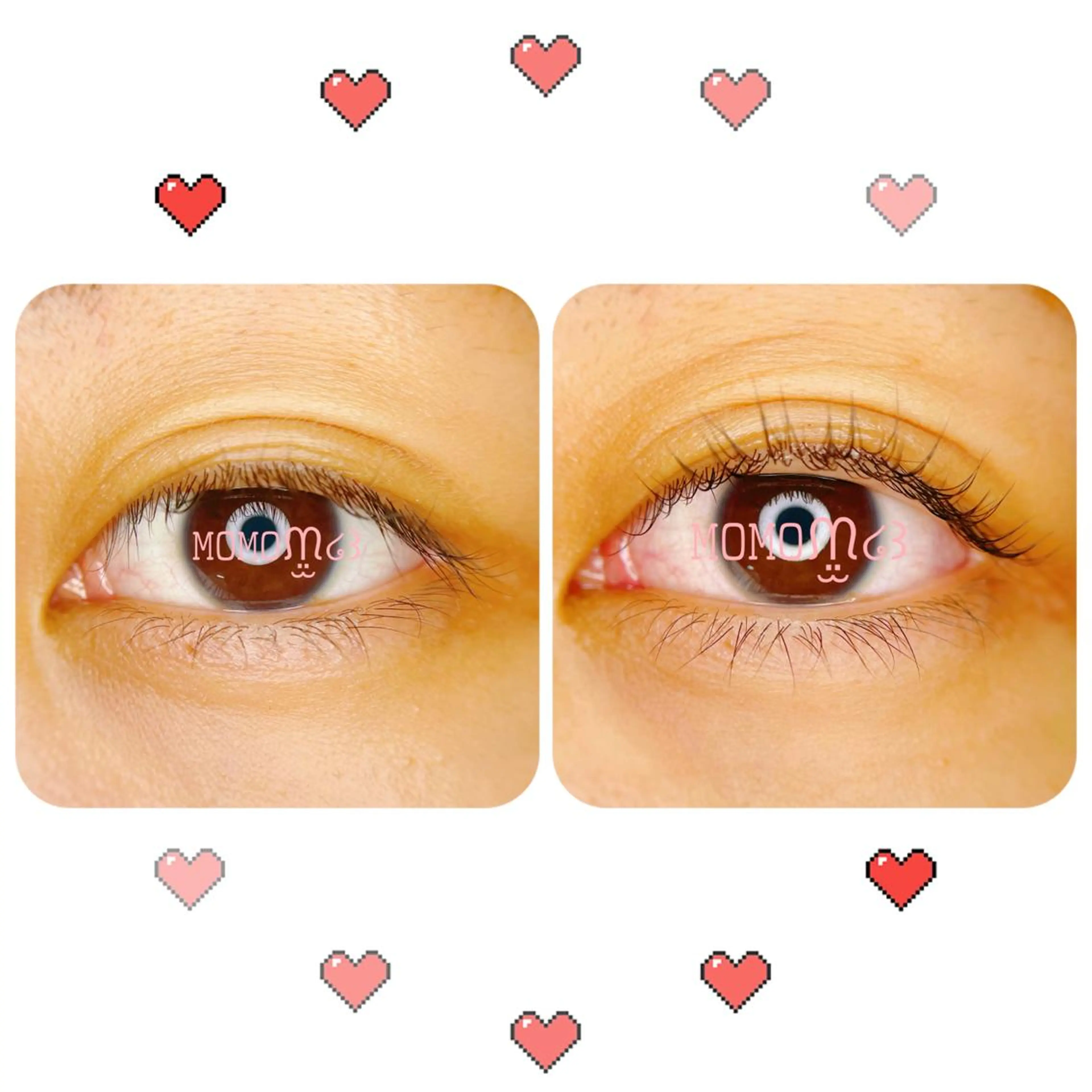 マツエク・マツパ フラットラッシュ ナチュラル パリジェンヌラッシュリフト 下まつげエクステ 一重×まつ毛パーマ モテデザインのプロ モモ🍑のマツエク・マツパデザイン