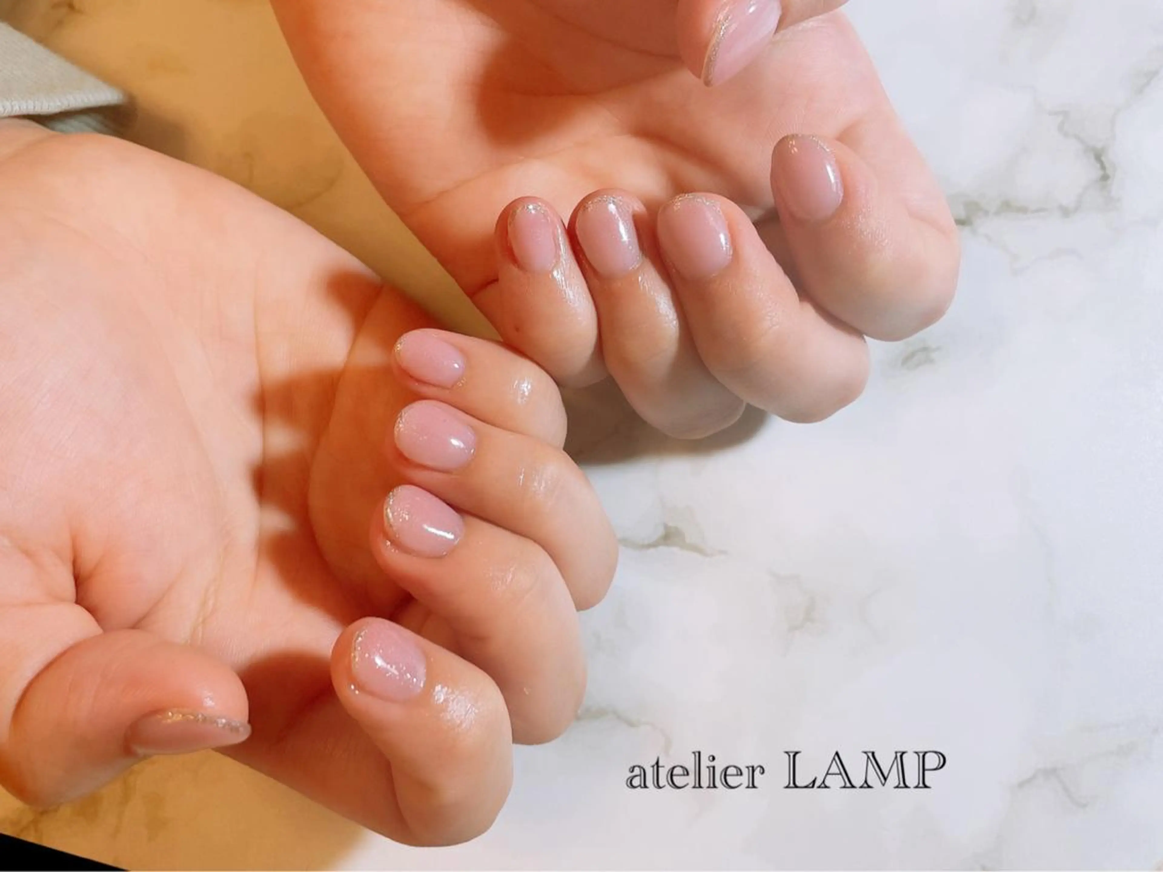 ネイル ジェルネイル ラメ(グリッター) ワンカラーネイル NANA no artのネイルデザイン