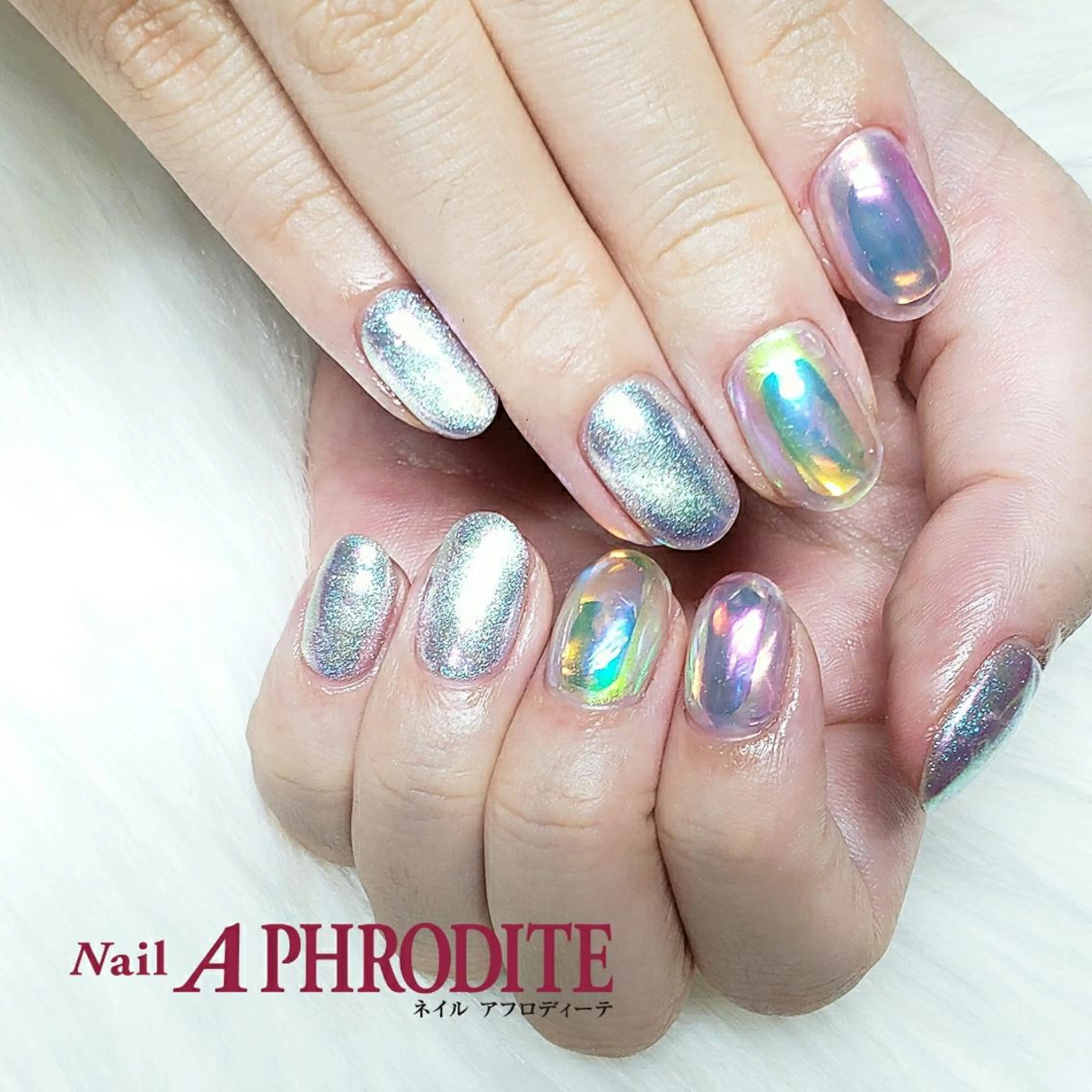 ネイル 持ち込み ニュアンスネイル ハンドネイル Nail Aphroditeのネイルデザイン