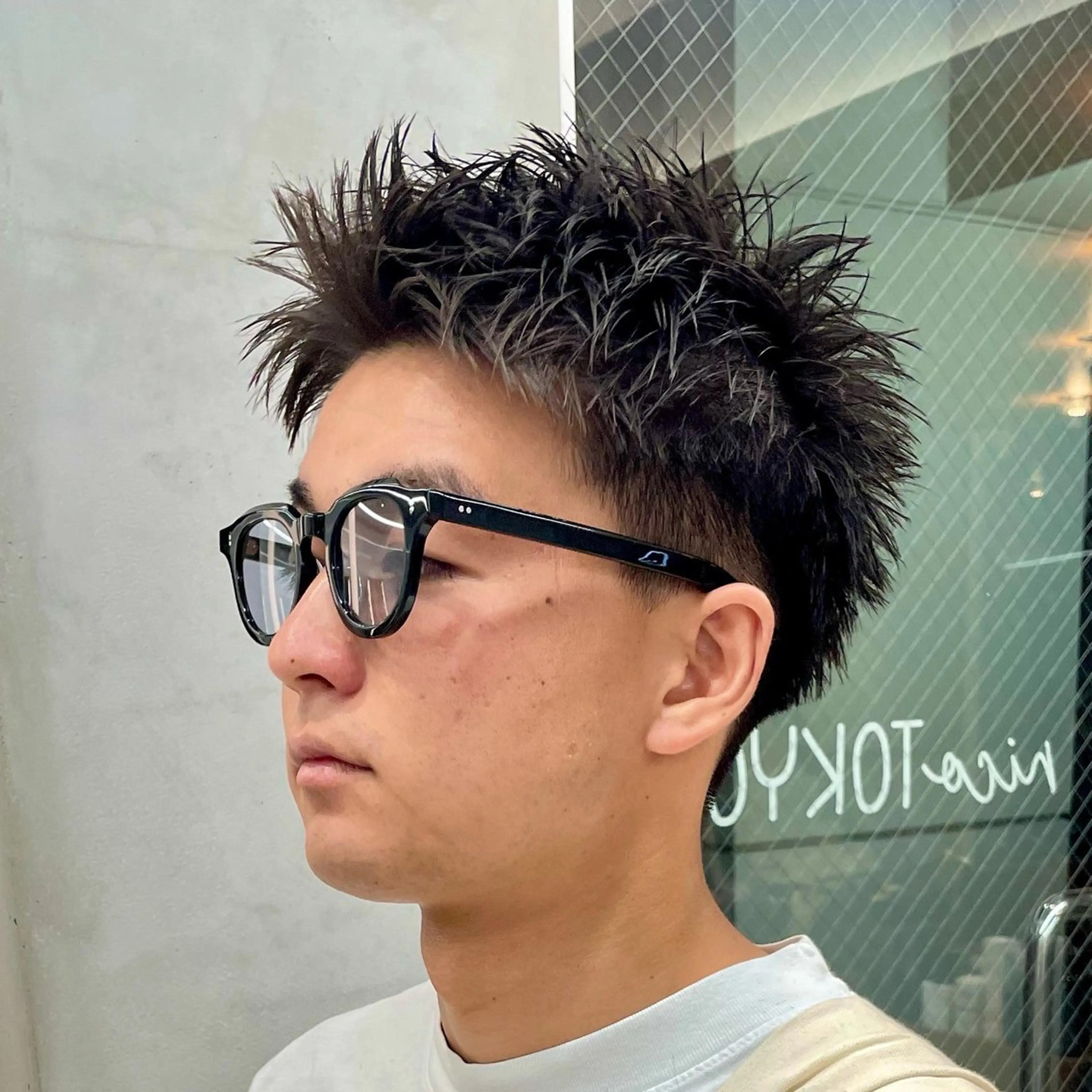 メンズ 表参道/スパイキー ショート/SOTAのヘアスタイル