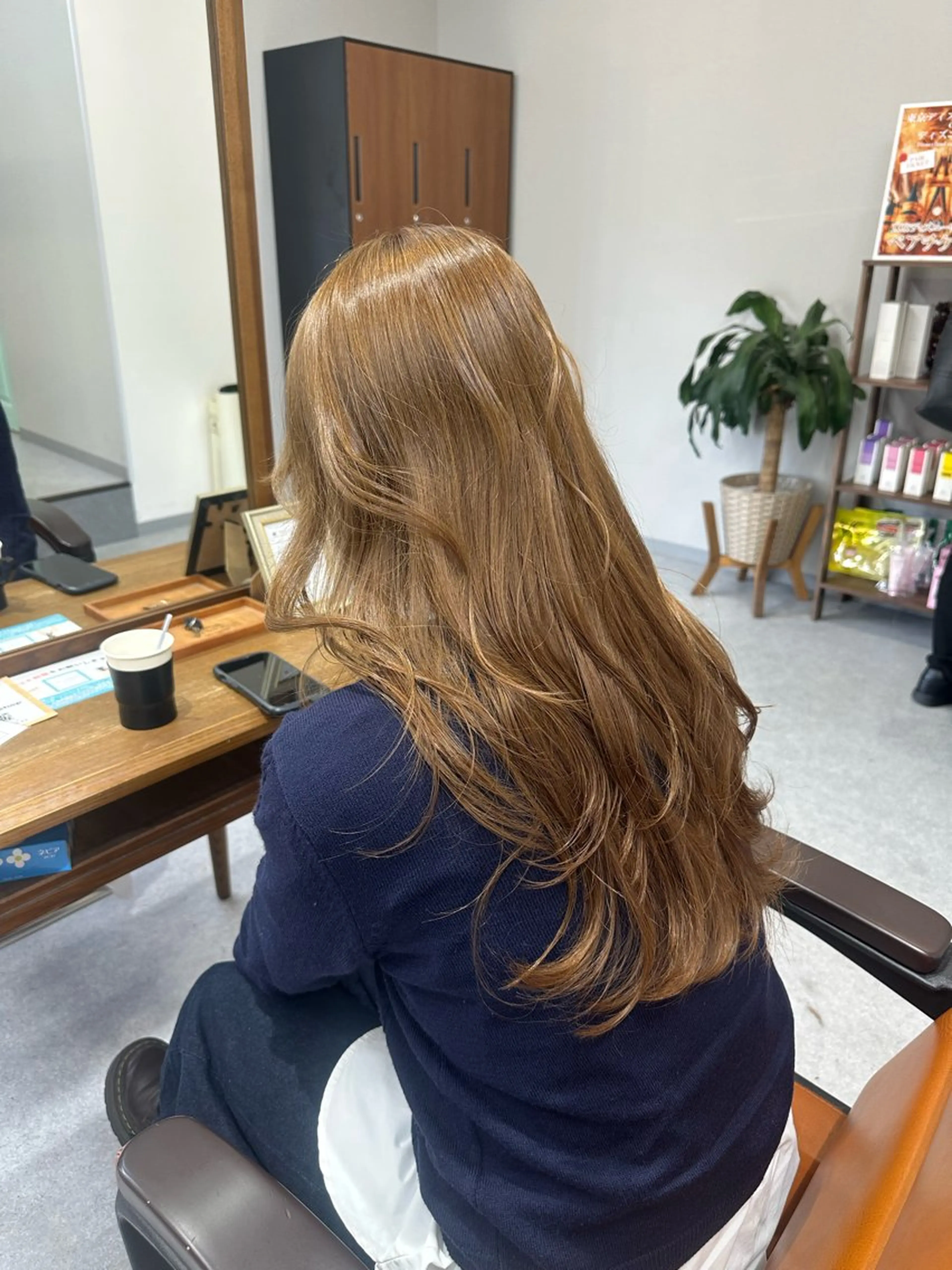 ロング ヘアカラー Anela所属・中島 大聖のヘアスタイル