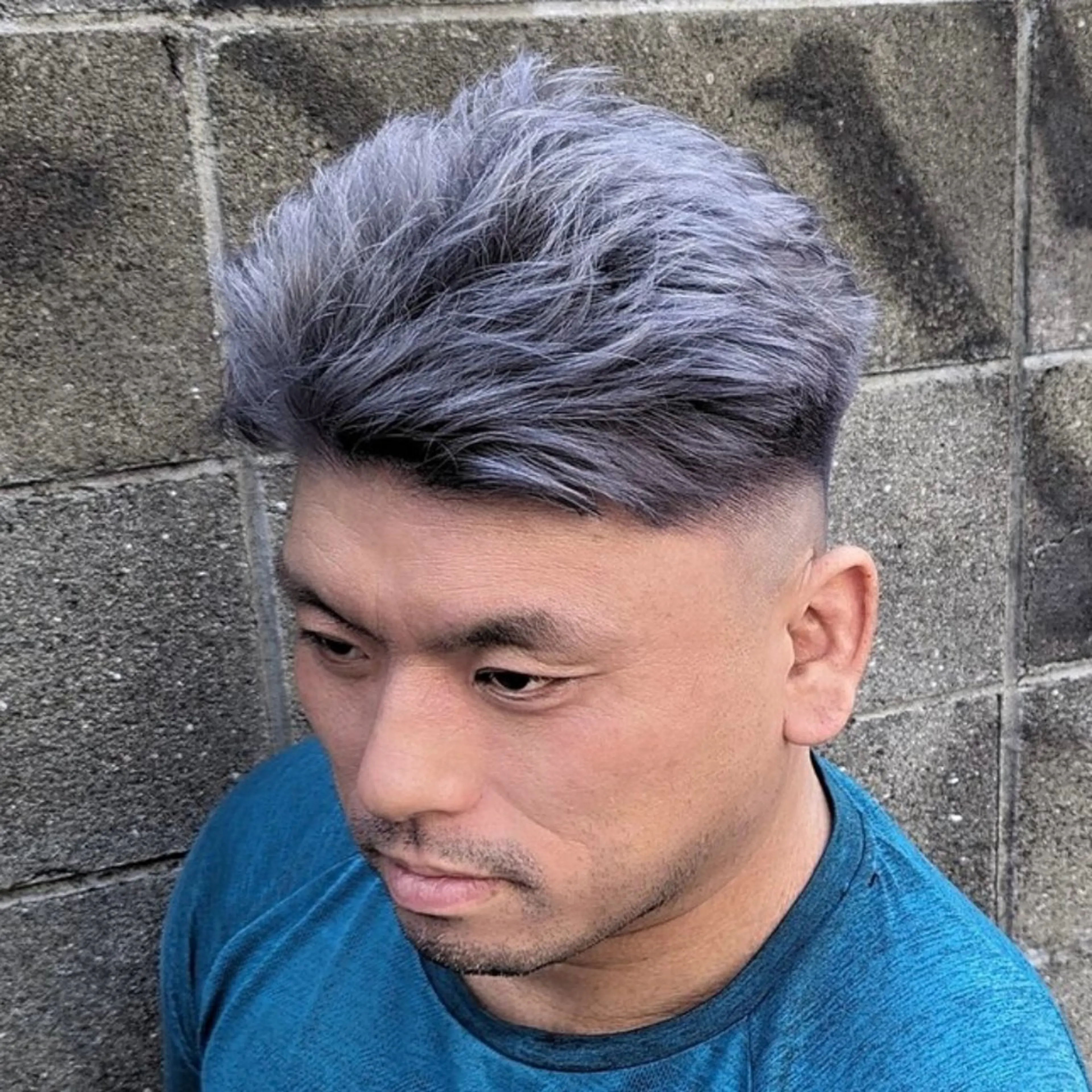 カラー メンズ カット ヘアカラー CUFFIA💈 天王寺メンズバーバーのヘアスタイル