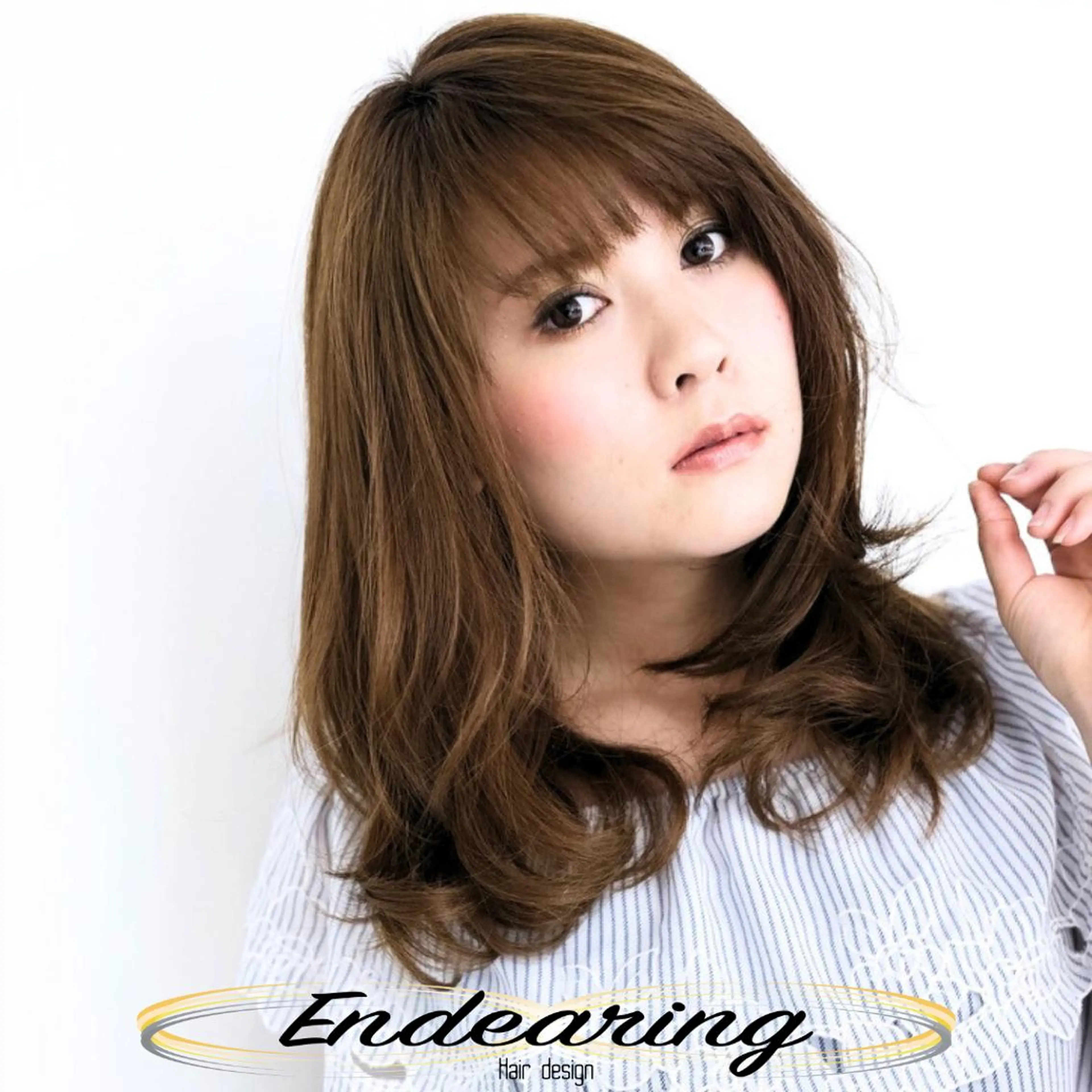 カラー ベージュカラー 透明感カラー カット ヘアカラー Endearing 銀座/YOKOのヘアスタイル