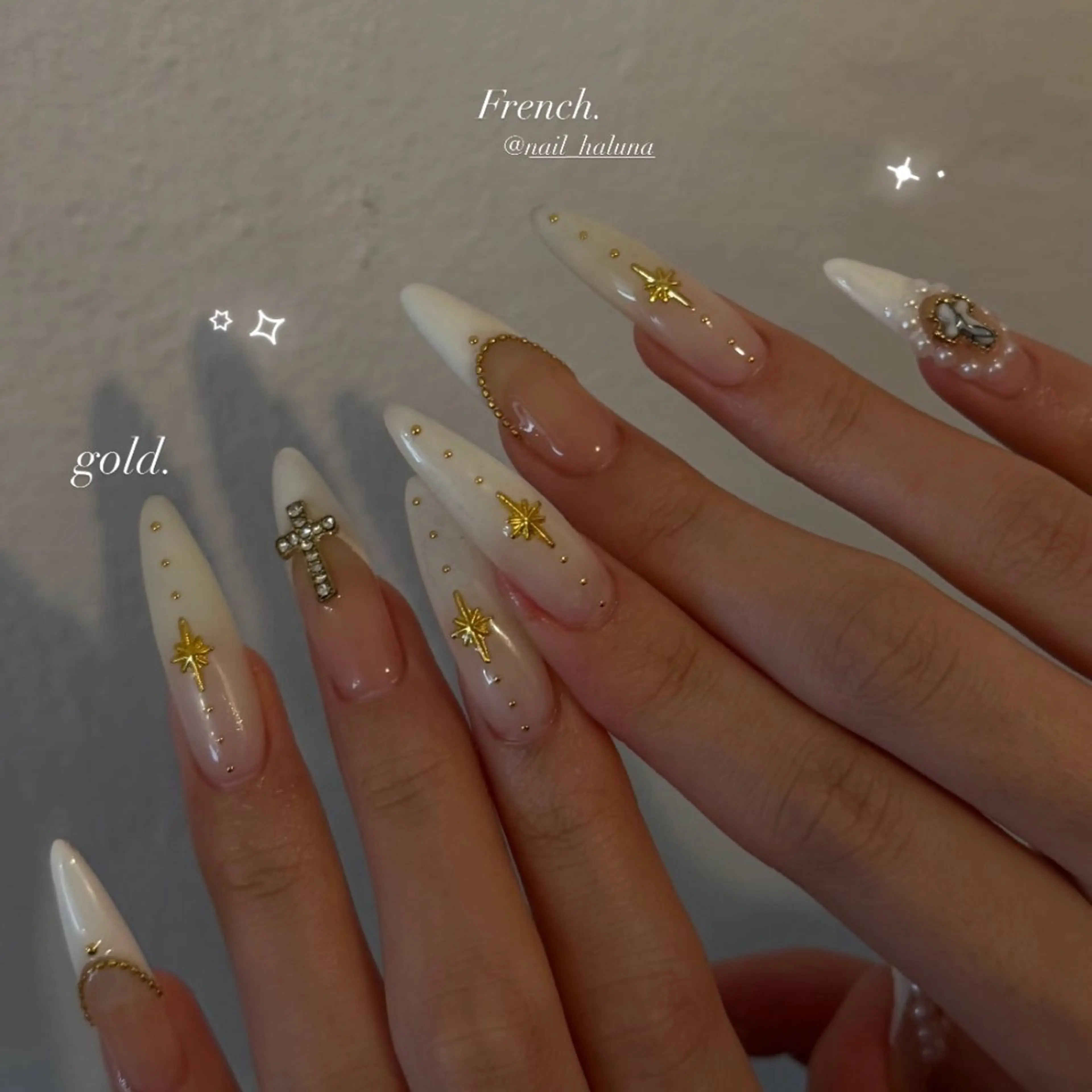 ネイル ハンドネイル ハンドケア キンジョウ ハルナのネイルデザイン