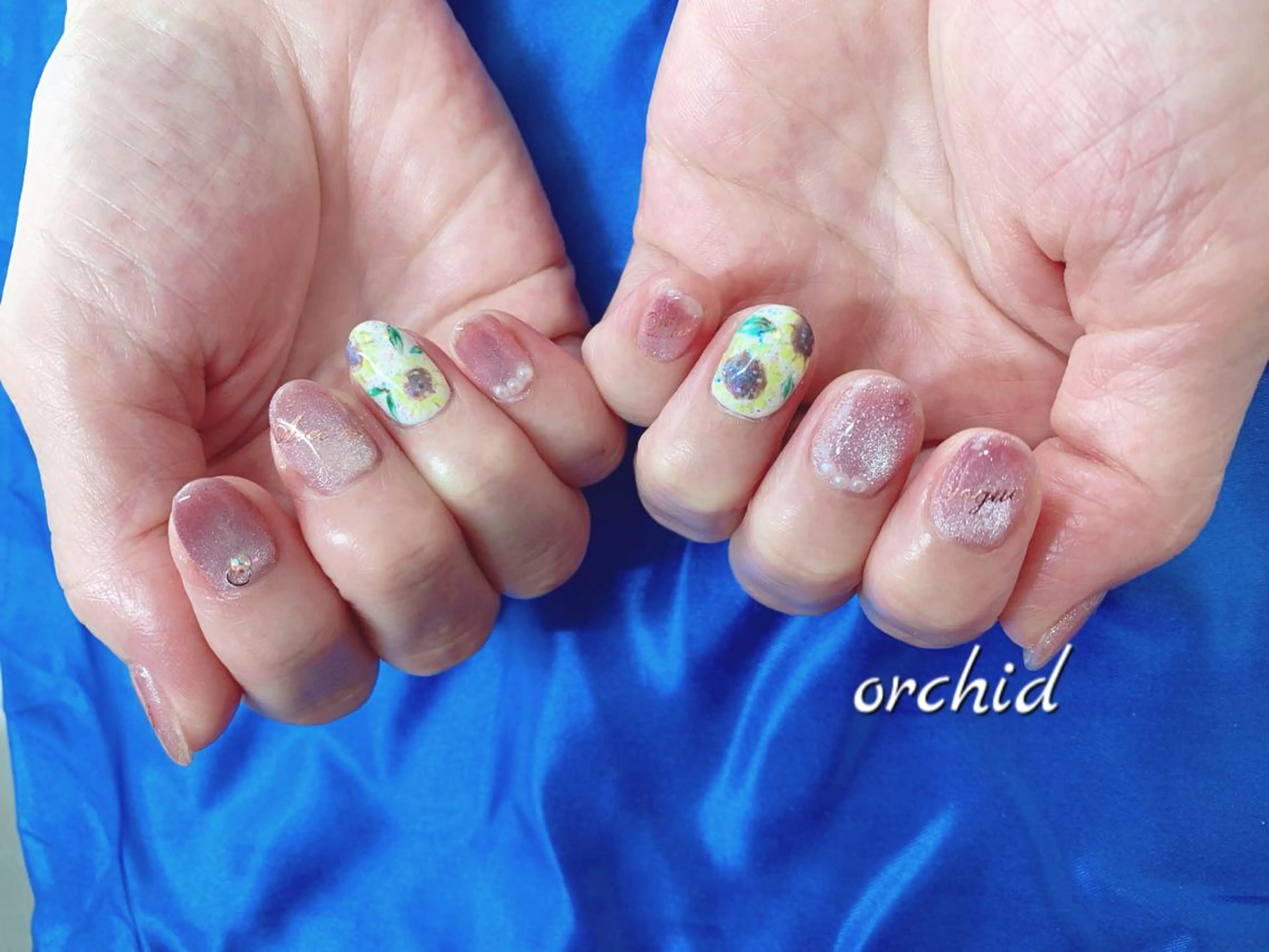 ネイル orchid ♡オーキッドのネイルデザイン