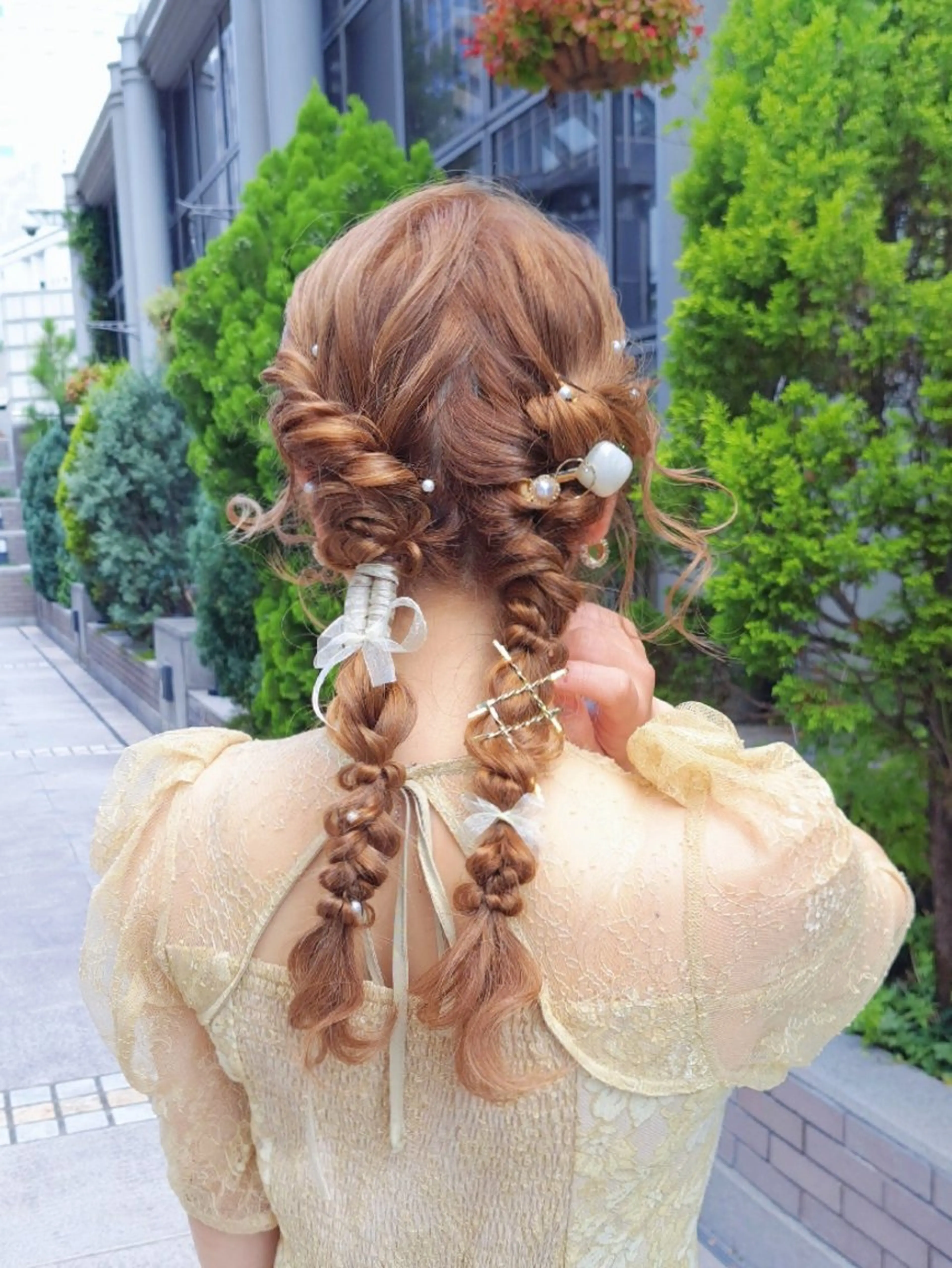 【結婚式・二次会✨】ヘアセット(早朝料金別途)の写真