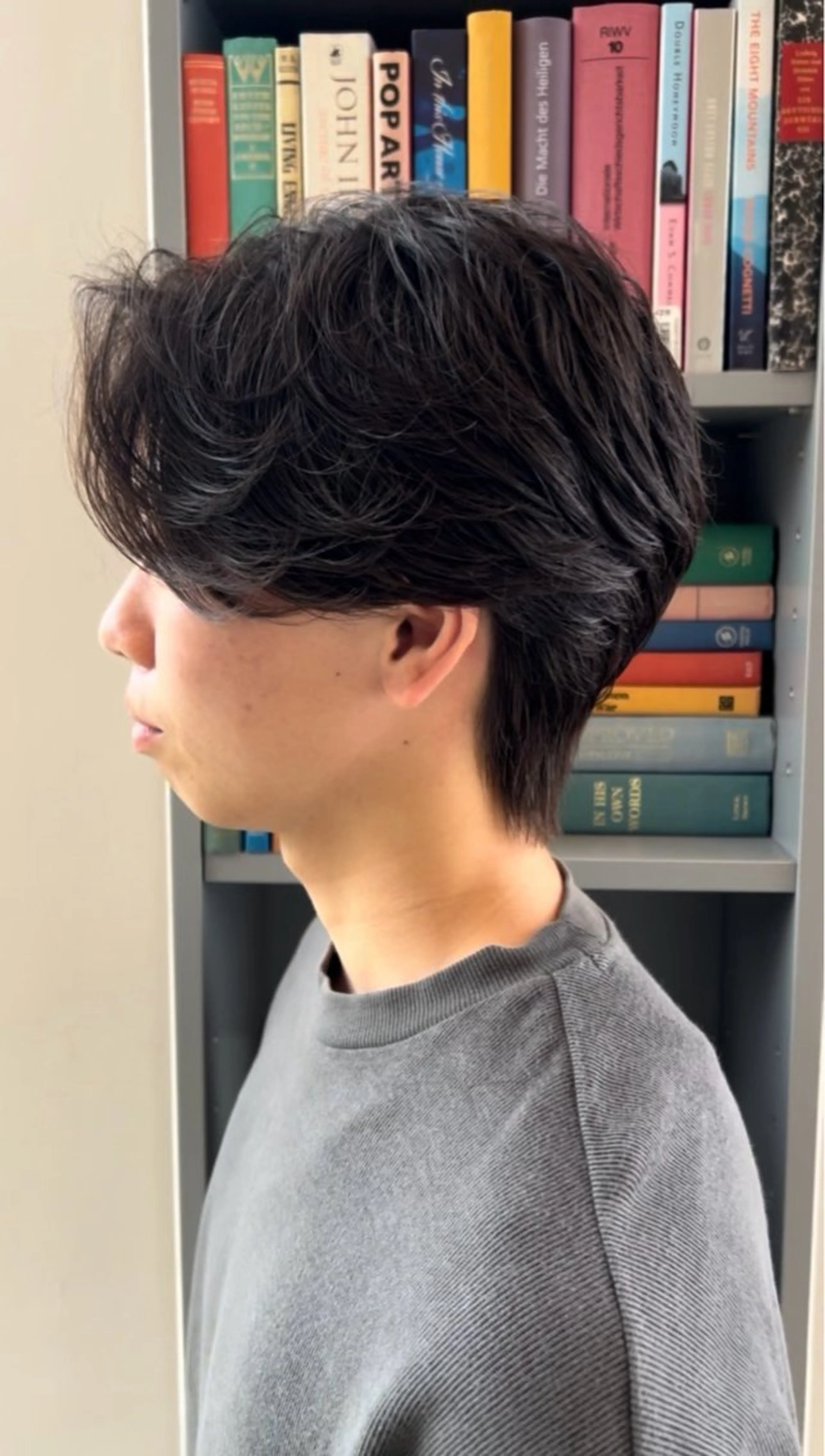 メンズ メンズウルフカット ウルフカット 片桐 美咲のヘアスタイル