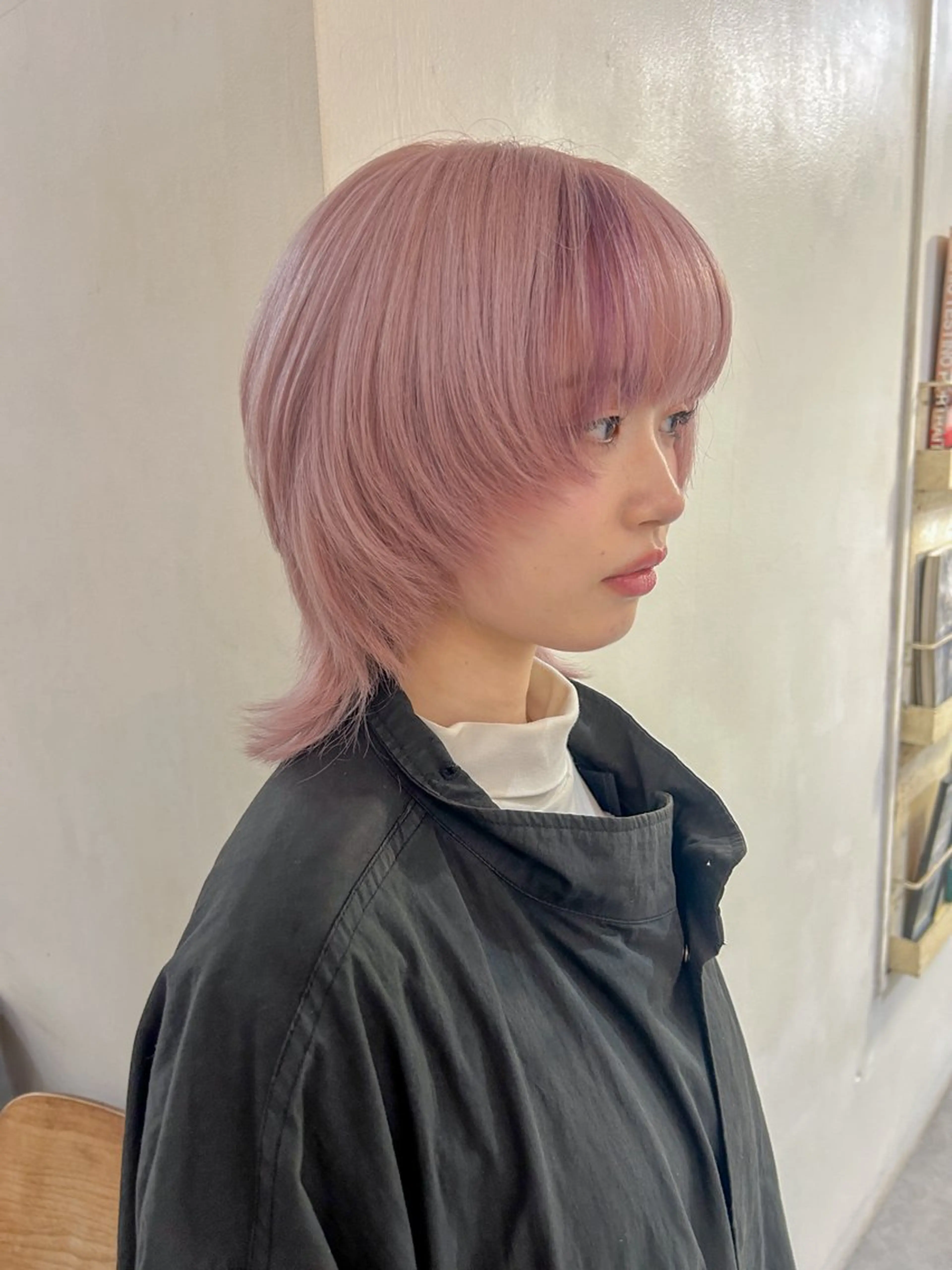 カラー ハイトーンカラー ピンクカラー ﾘｭｳﾄ/ オシャレ製造美容師のヘアスタイル