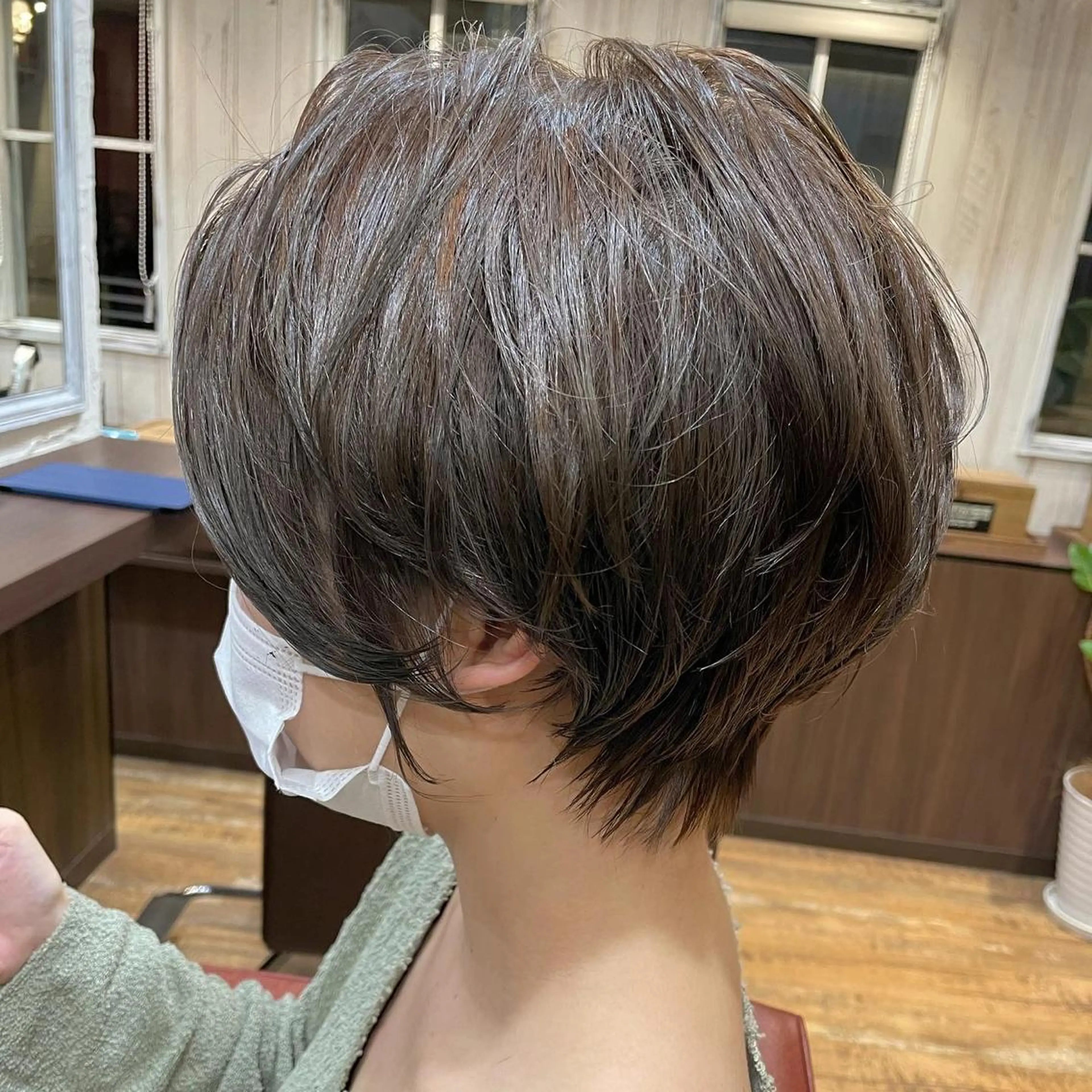 ショート カット ヘアカラー トリートメント ヘッドスパ Amour二子玉川/ 髪質改善サロンのヘアスタイル