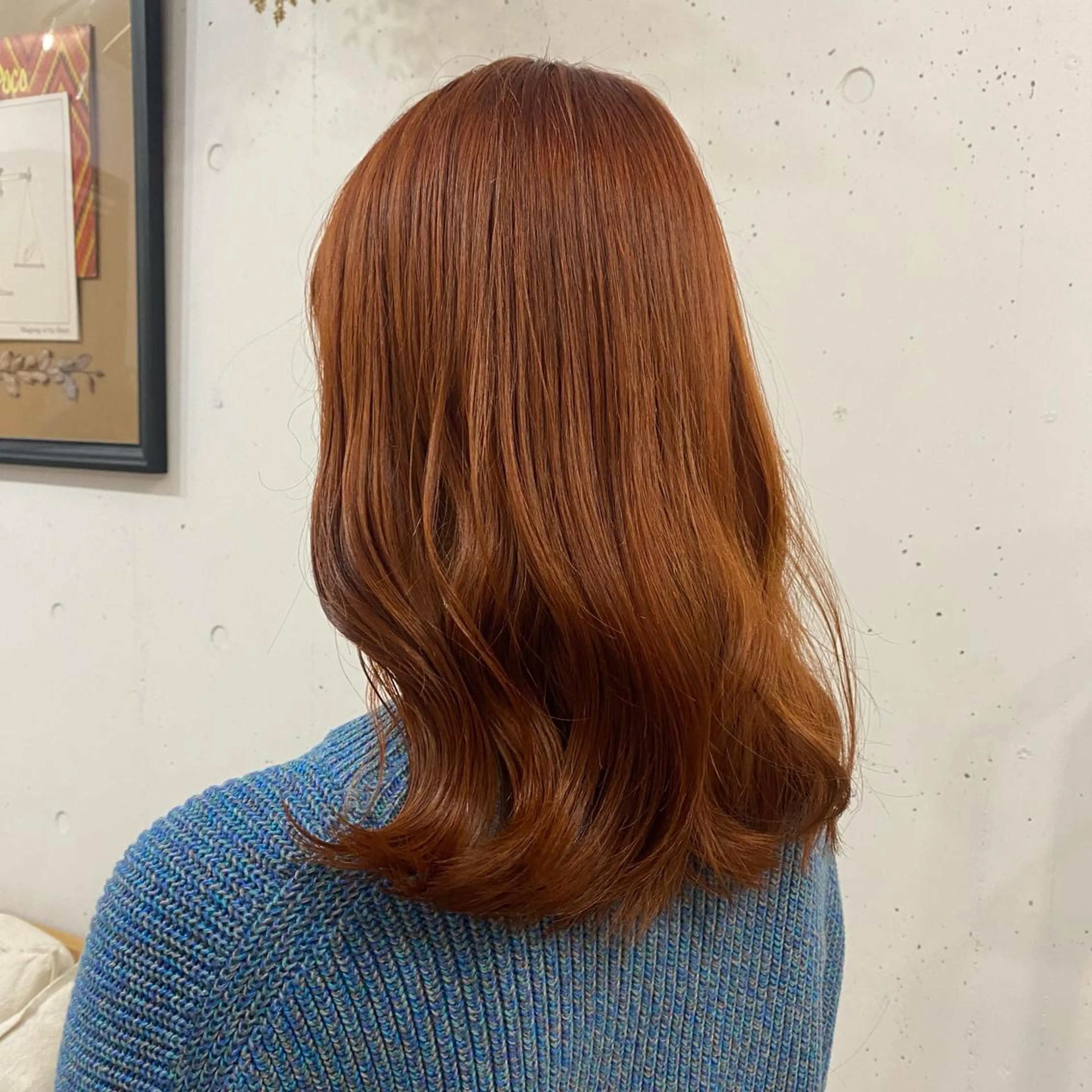 ミディアム カラー 🪭risa 暖色/レイヤー🪭のヘアスタイル