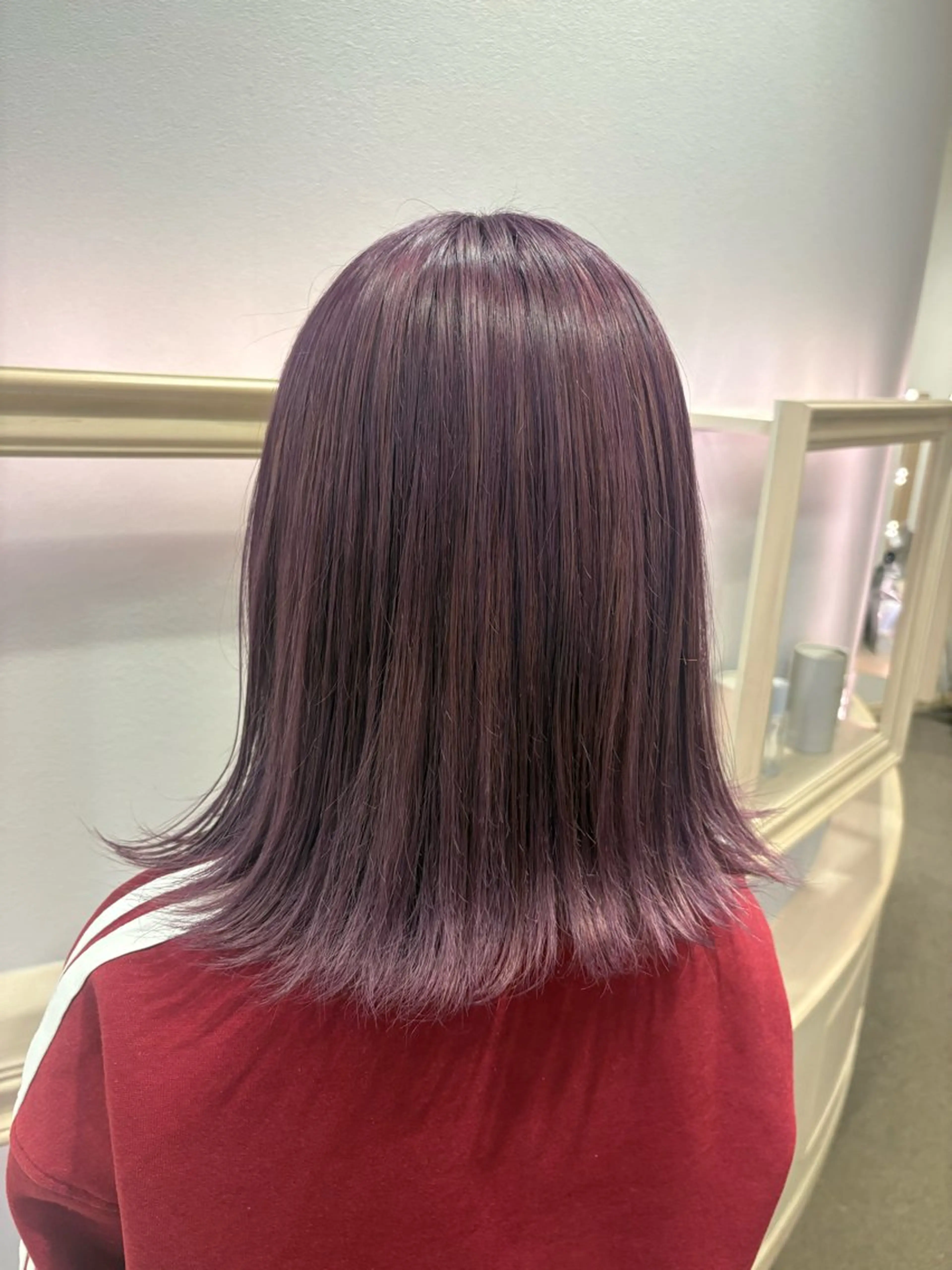 ミディアム カラー ヘアカラー トリートメント ✰︎Rad✩.*˚‪ カノンのヘアスタイル