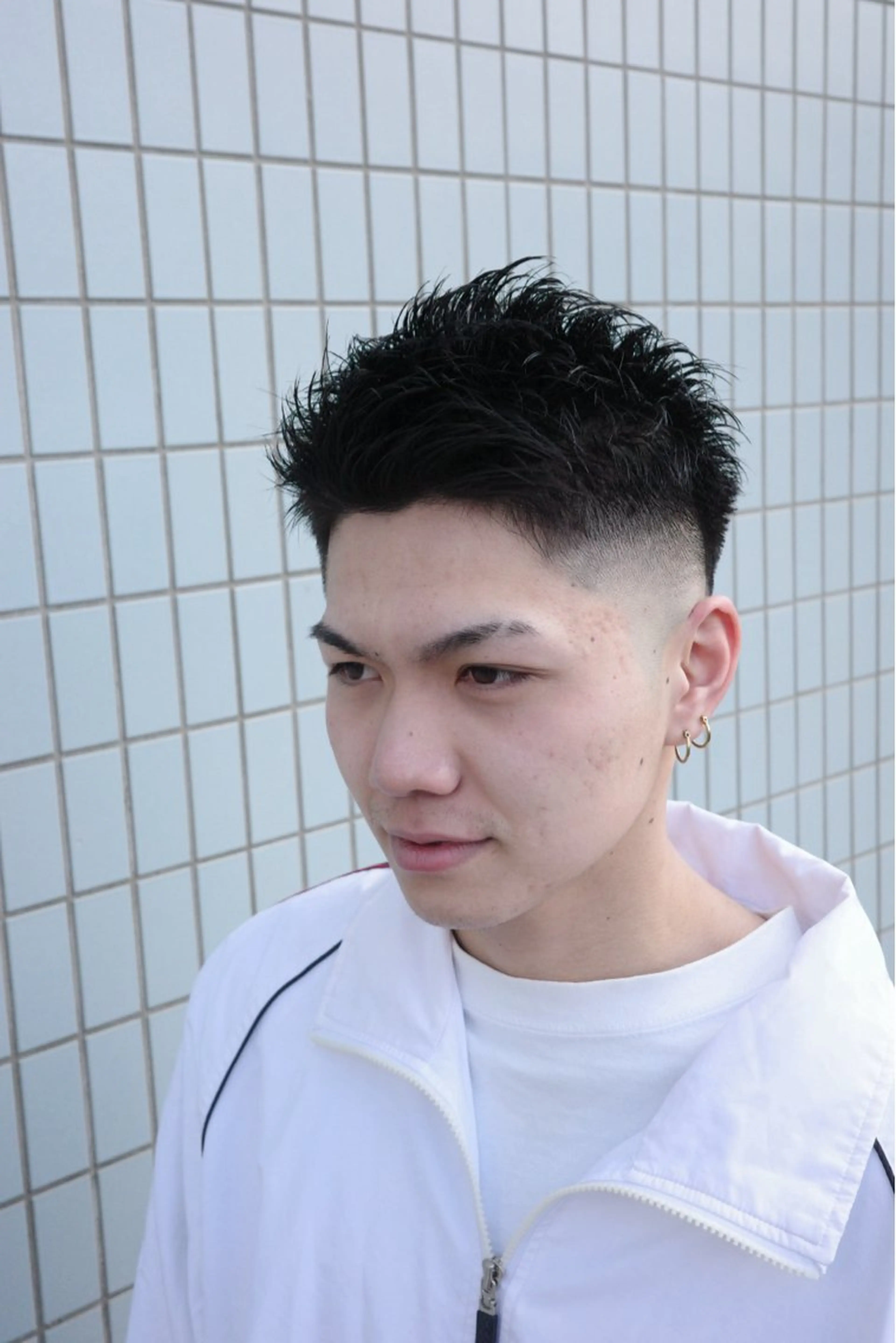 ショート メンズ フェードカット 高橋 怜玖／仙台／長町のヘアスタイル