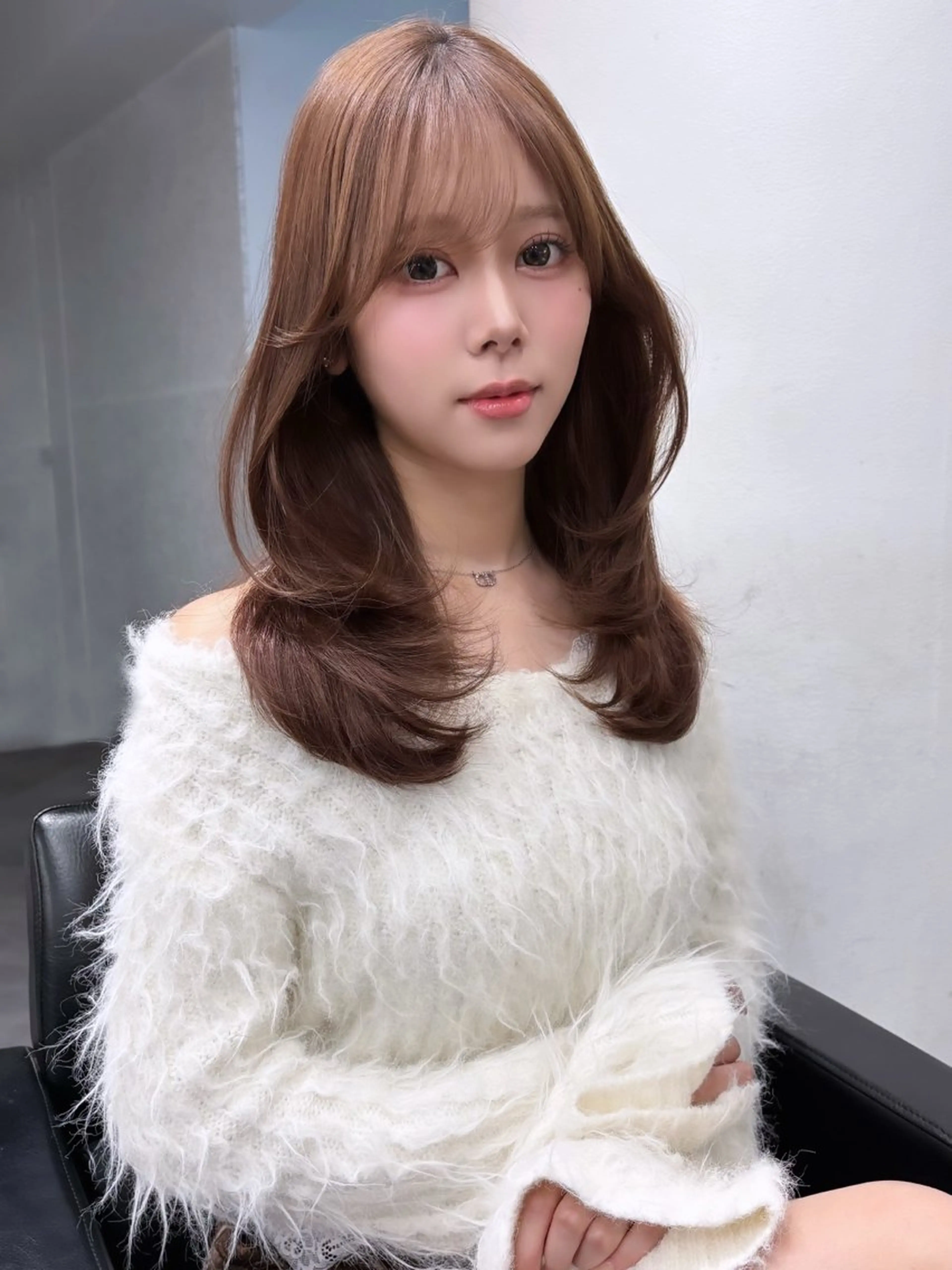 ロング カット ヘアカラー トリートメント Laff所属・新宿/ボブ/レイヤー 縮毛矯正/SACHIのヘアスタイル