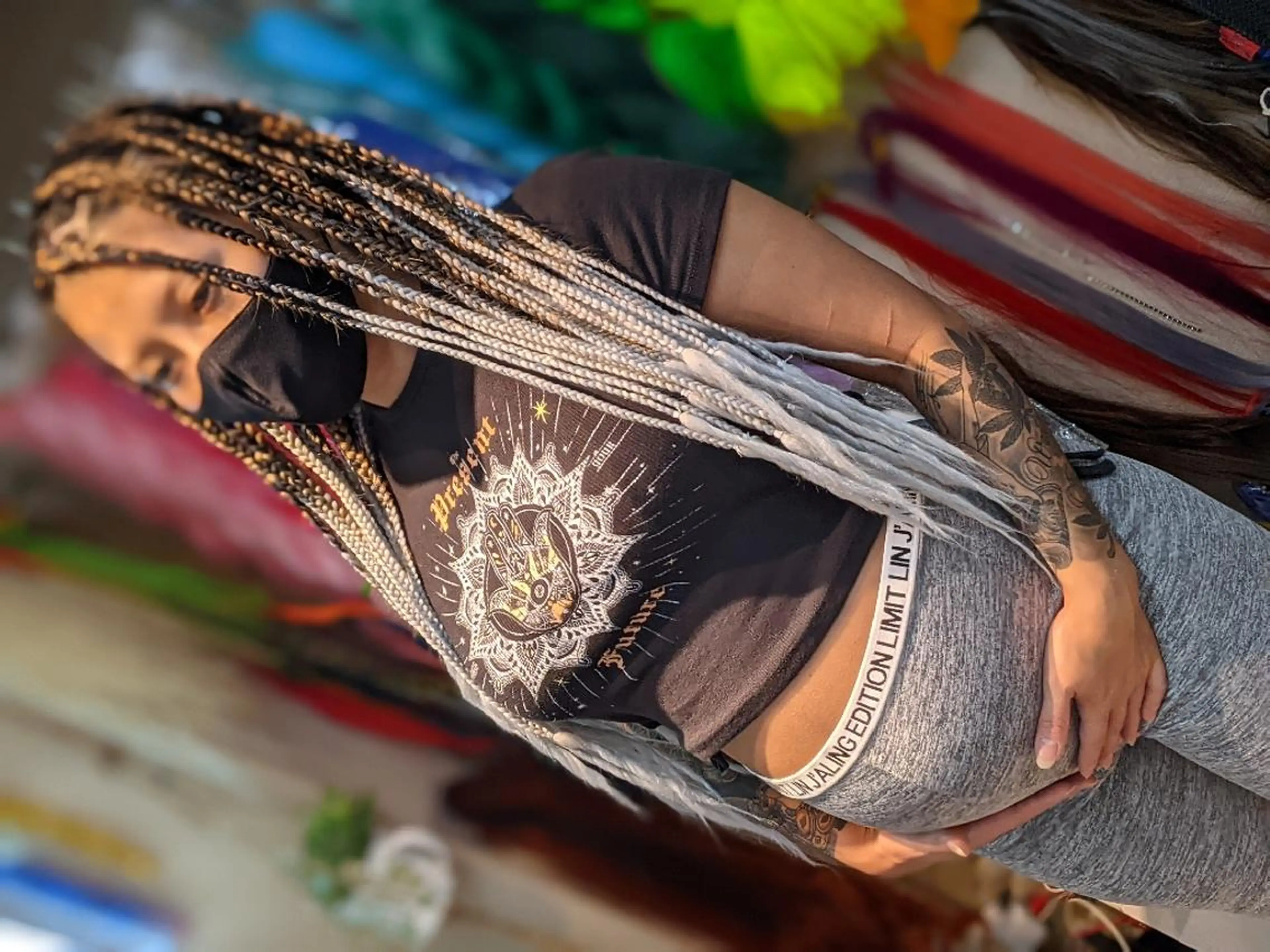 ロング ヘアアレンジ ロング エクステ scamp ★のヘアスタイル