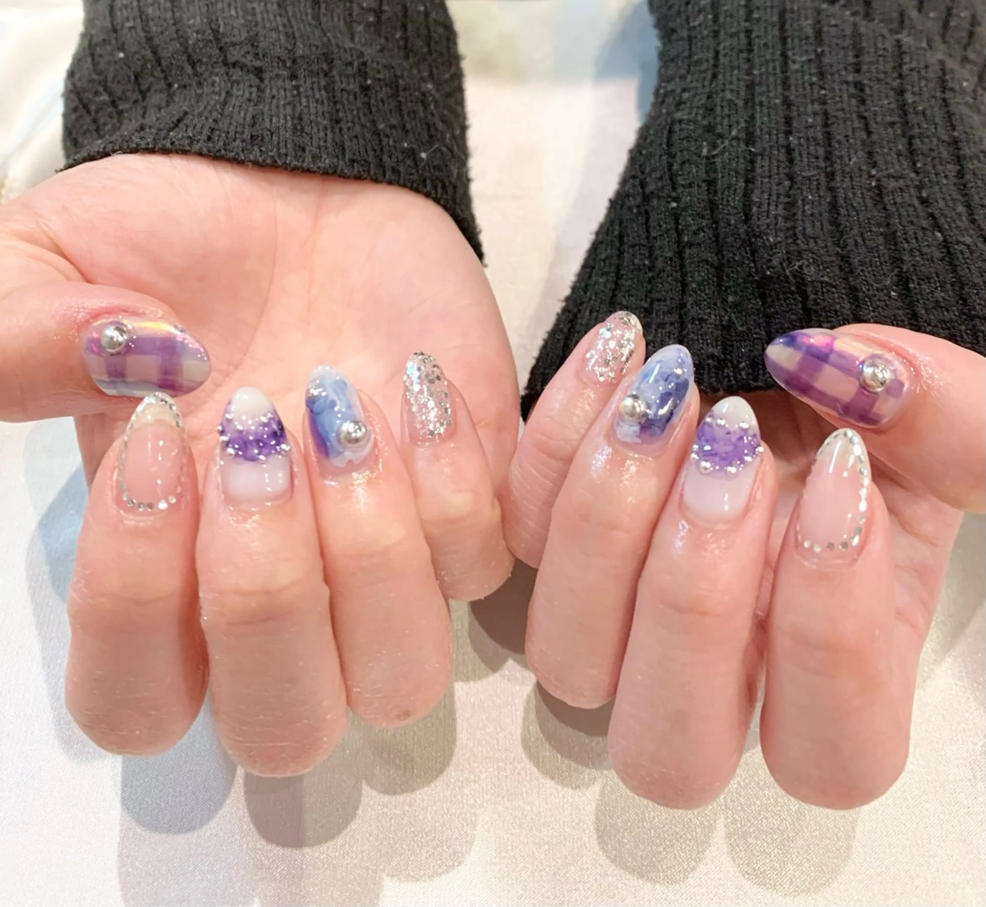 ネイル ハンドネイル ecrin 💎 mayuのネイルデザイン