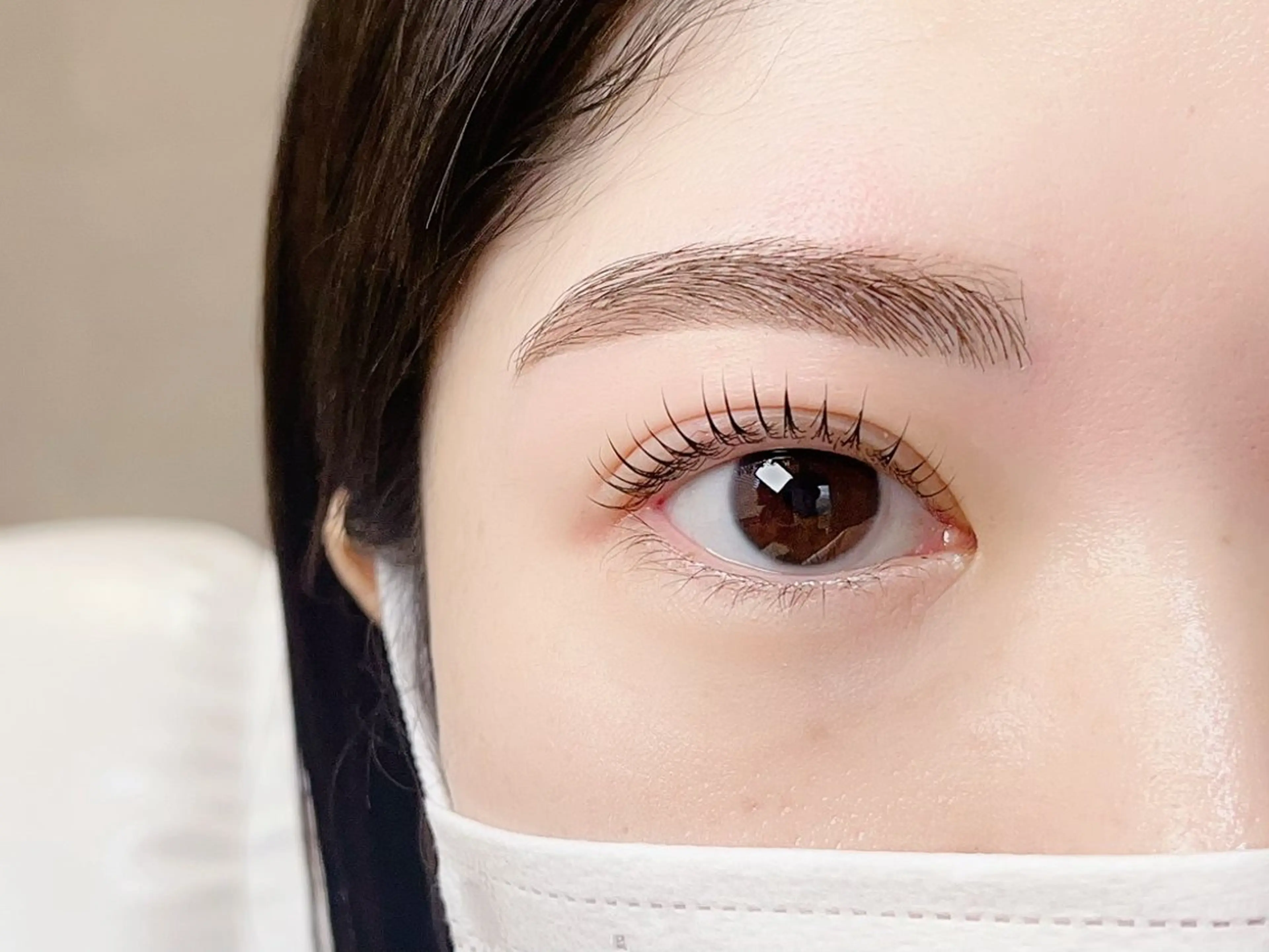 アイブロウ ワックス脱毛 eyelist 🌼 Mahoのマツエク・マツパデザイン