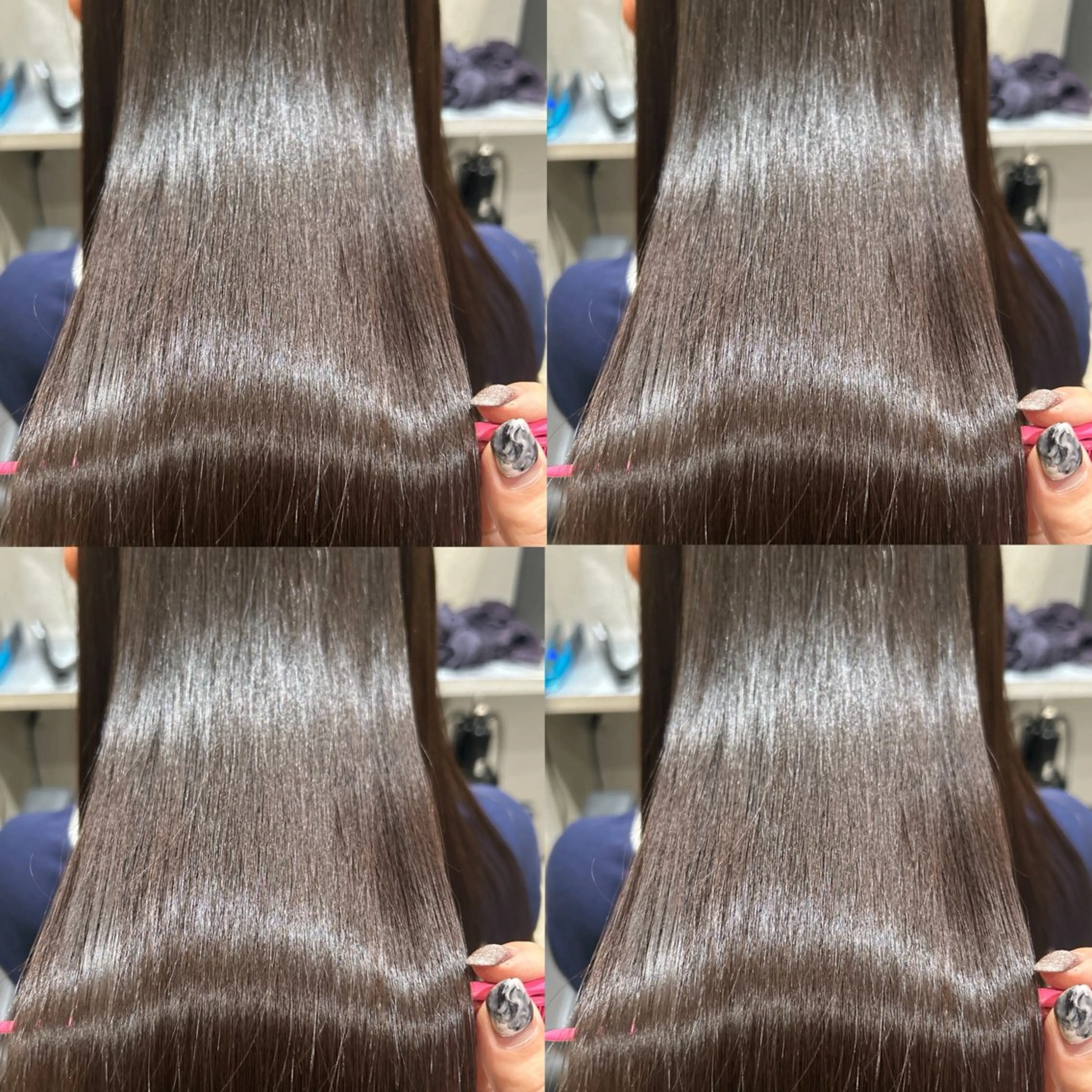 ✨髪質改善メニュー✨髪質改善トリートメント➕超音波アイロン(ULTOWA・ウルトワ) (ブリーチ・縮毛矯正)の写真