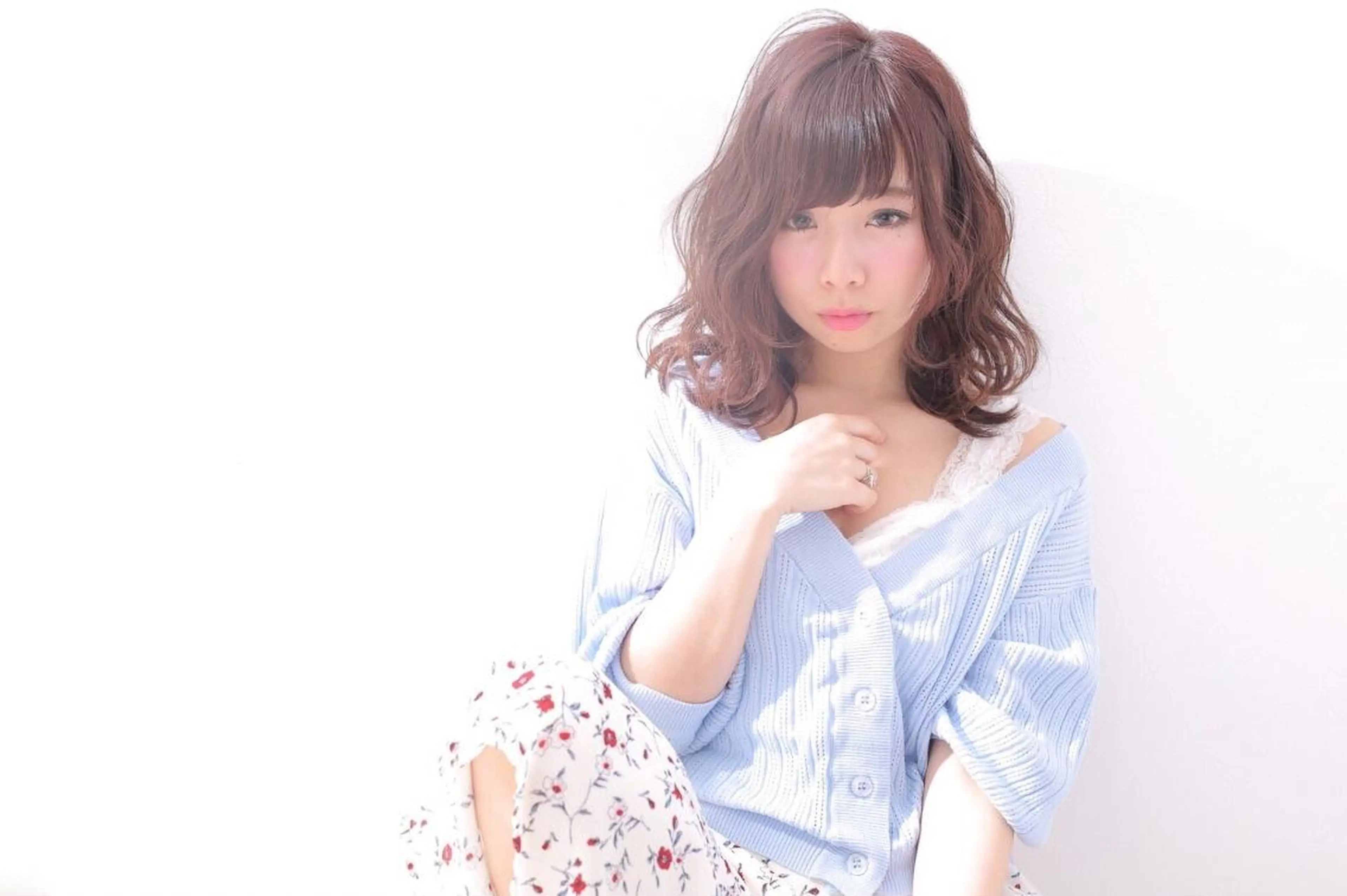 カラー レイヤーカット 早崎太生のヘアスタイル