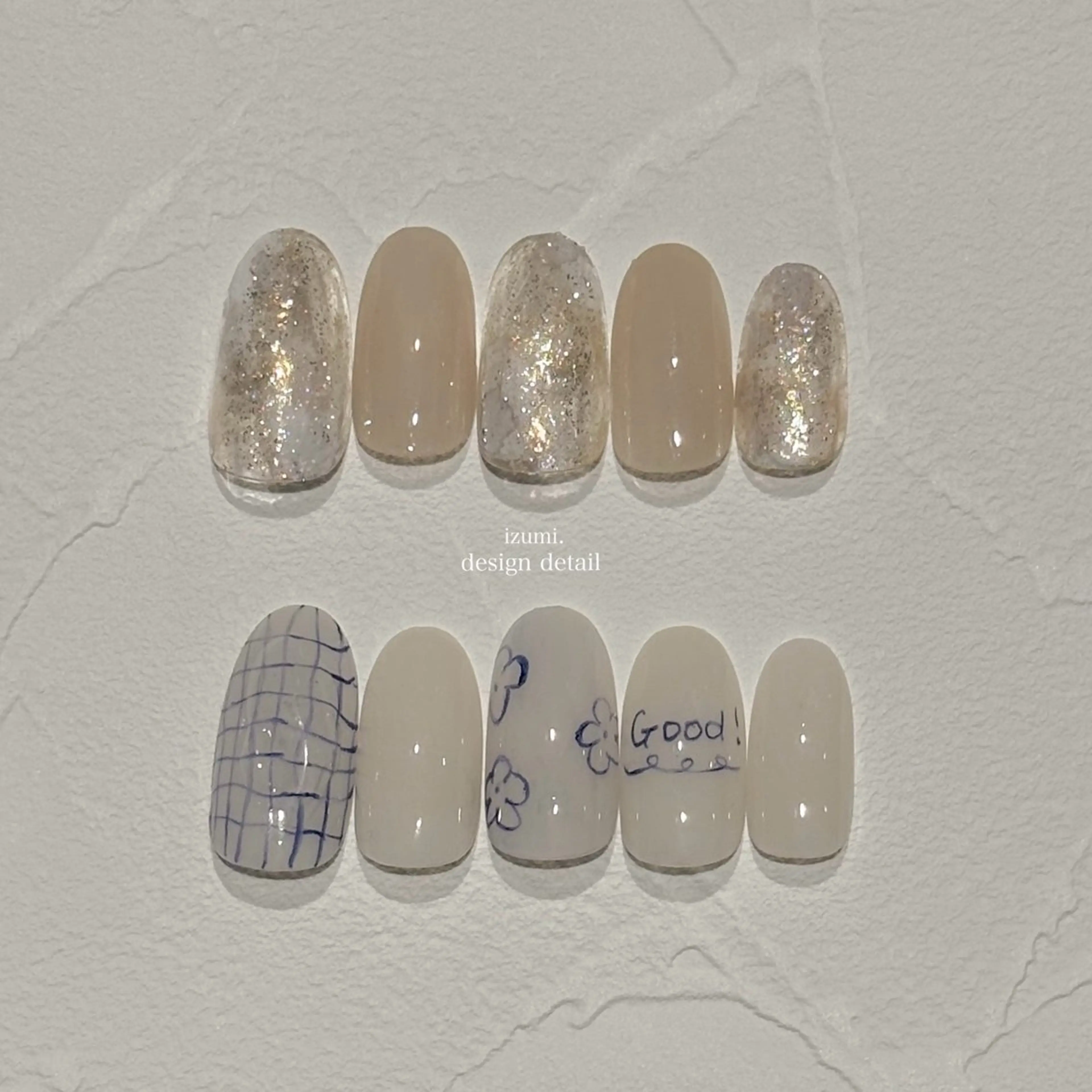 ネイル ハンドネイル IZUMIꕤnail 堺筋本町｜心斎橋のネイルデザイン