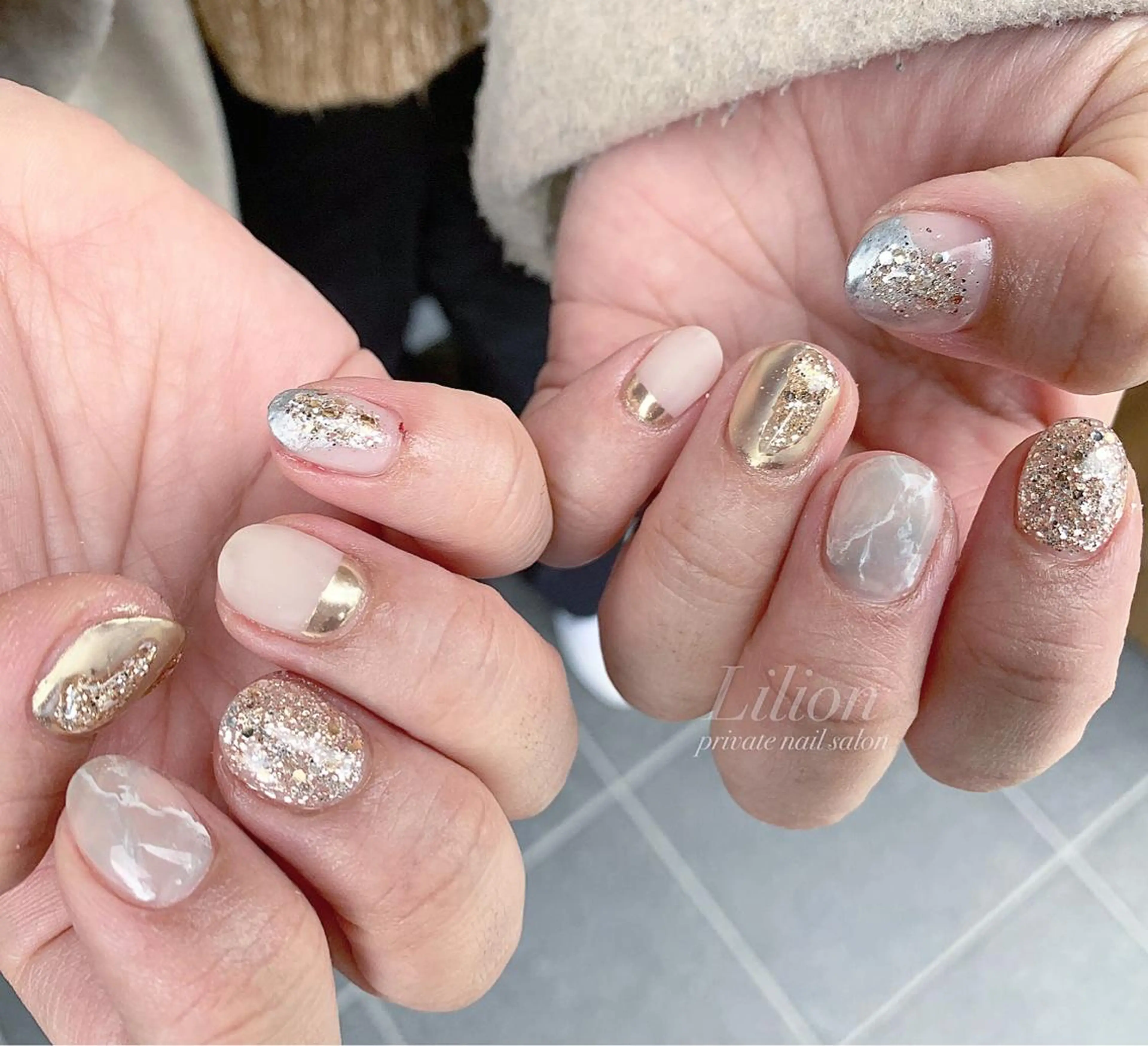 ネイル LiLion Nailのネイルデザイン