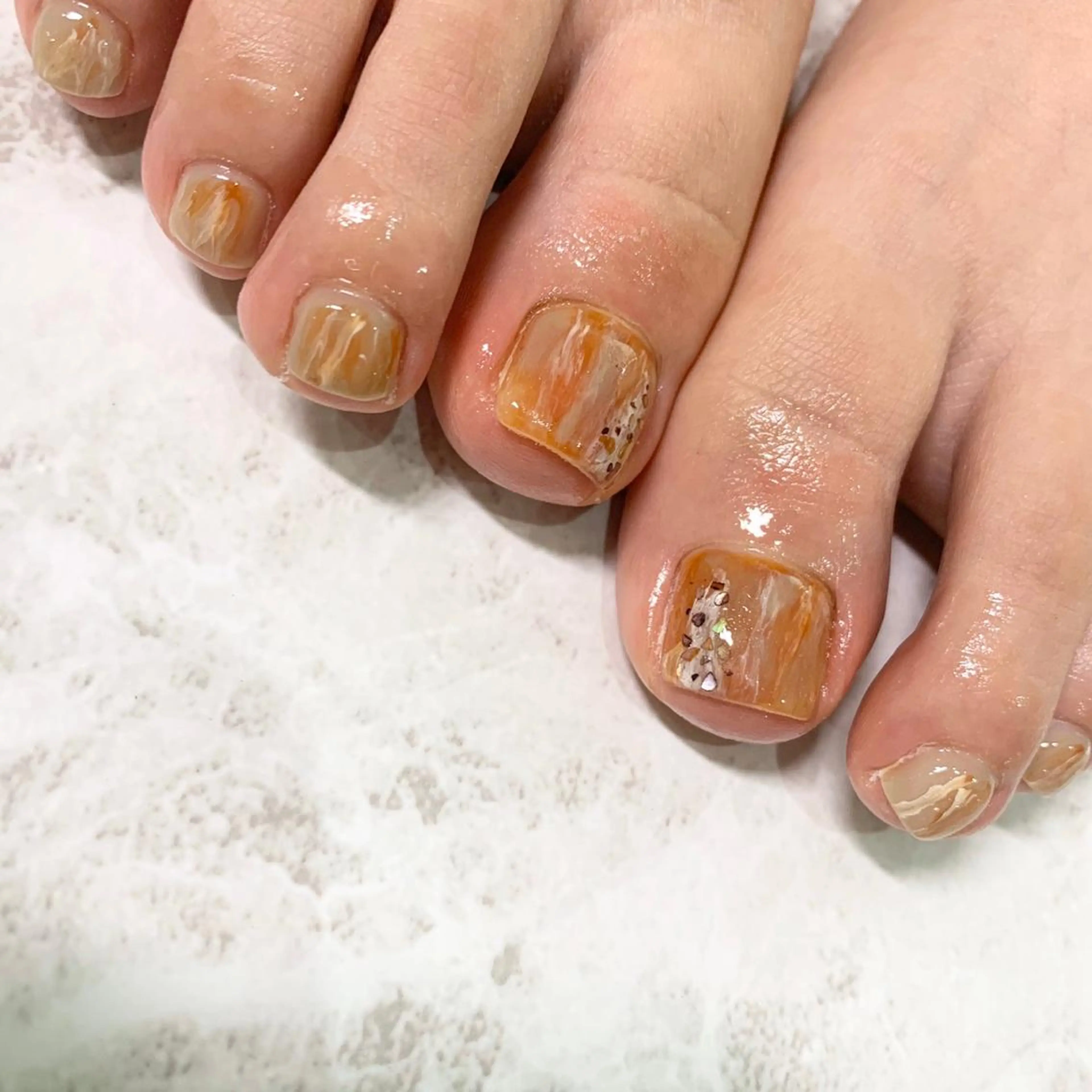 【定額デザイン】フットネイル🌟の写真