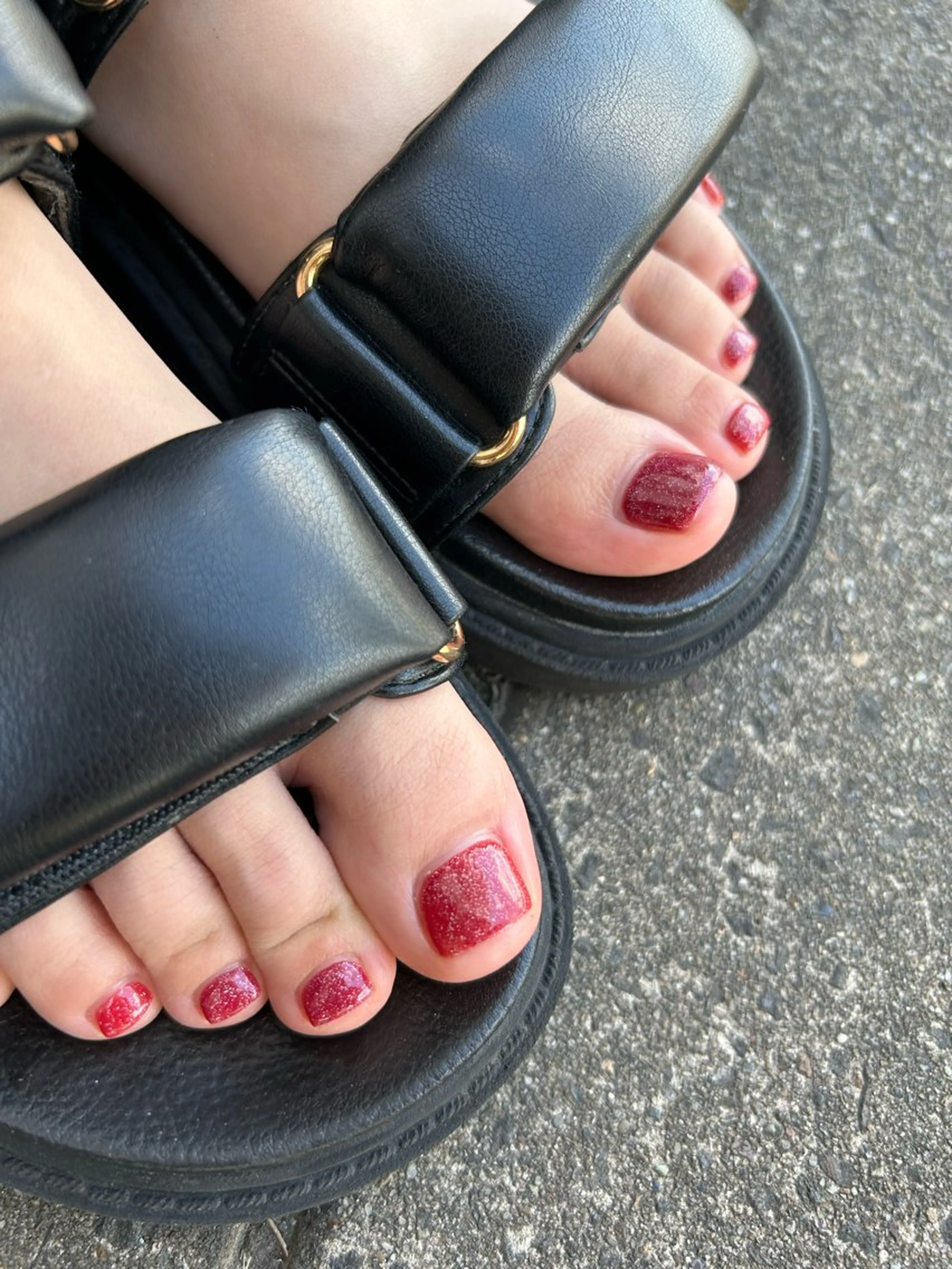 ネイル フットネイル ワンカラーネイル フットネイル COR. ｺﾙのネイルデザイン