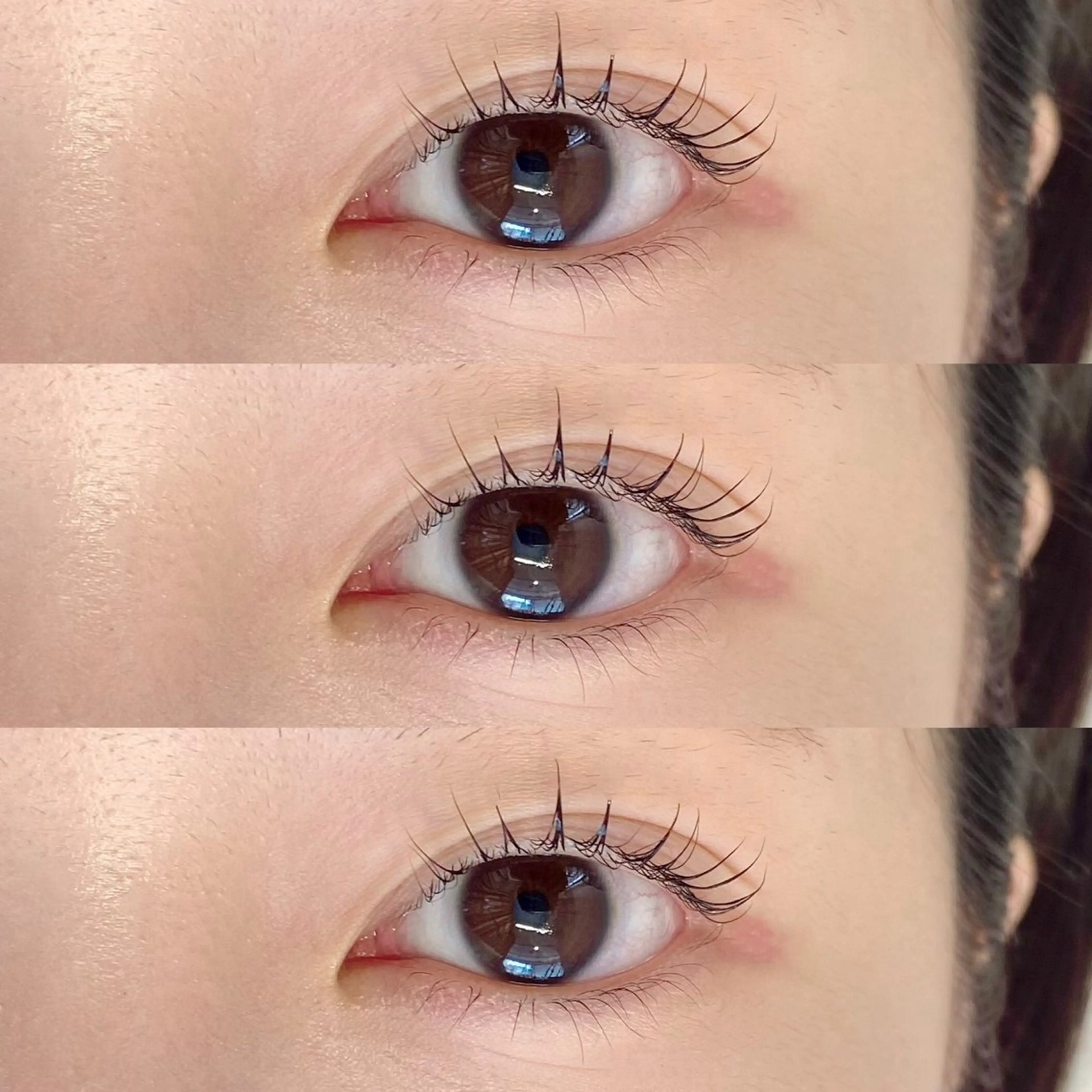 マツエク・マツパ 束感まつ毛 パリジェンヌラッシュリフト 下まつげエクステ マツパ meg .のマツエク・マツパデザイン