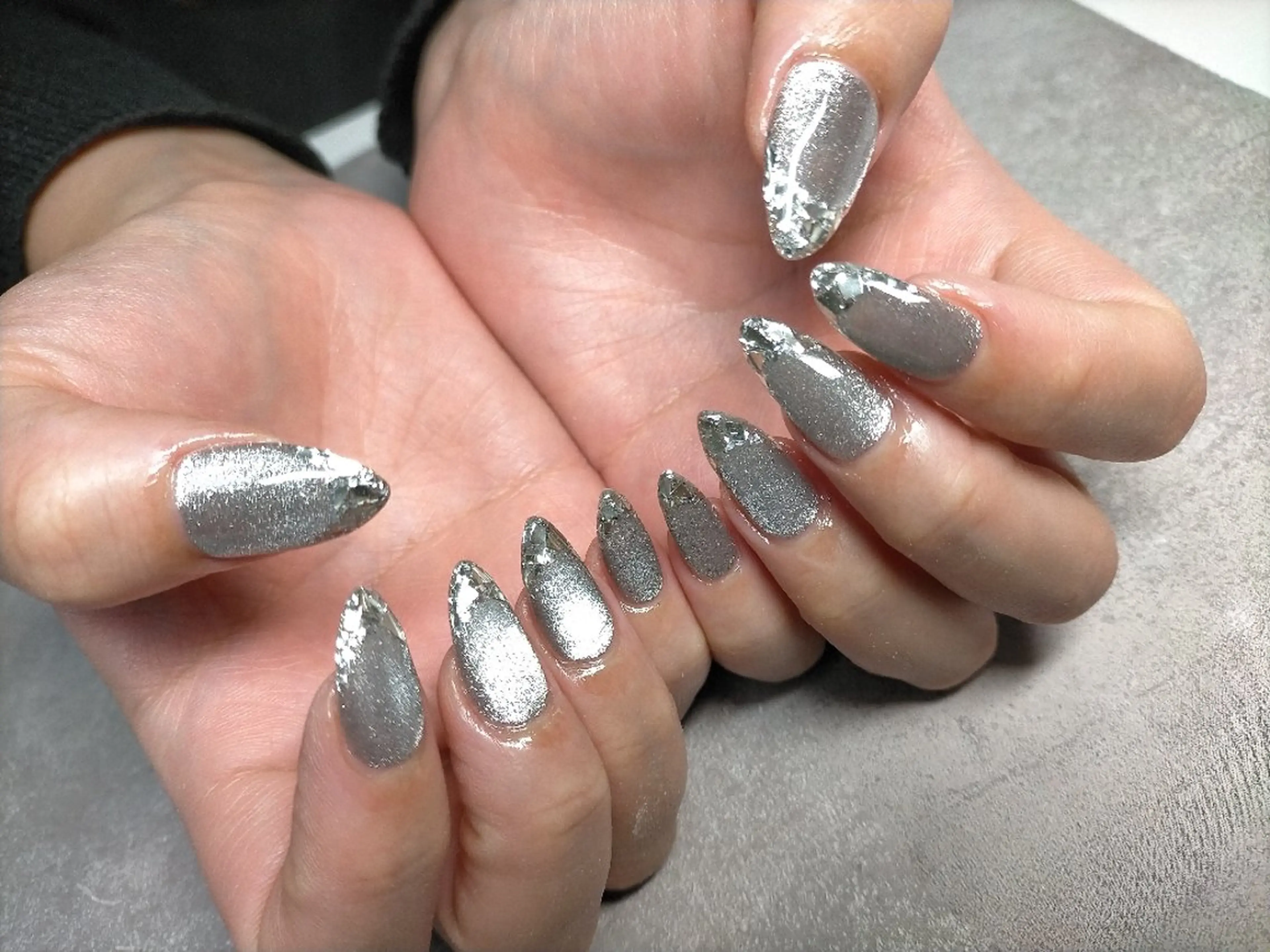 ネイル ネイル＆ホワイトニング   Yu-a所属・yu-a  スカルプ ネイルakiのネイルデザイン