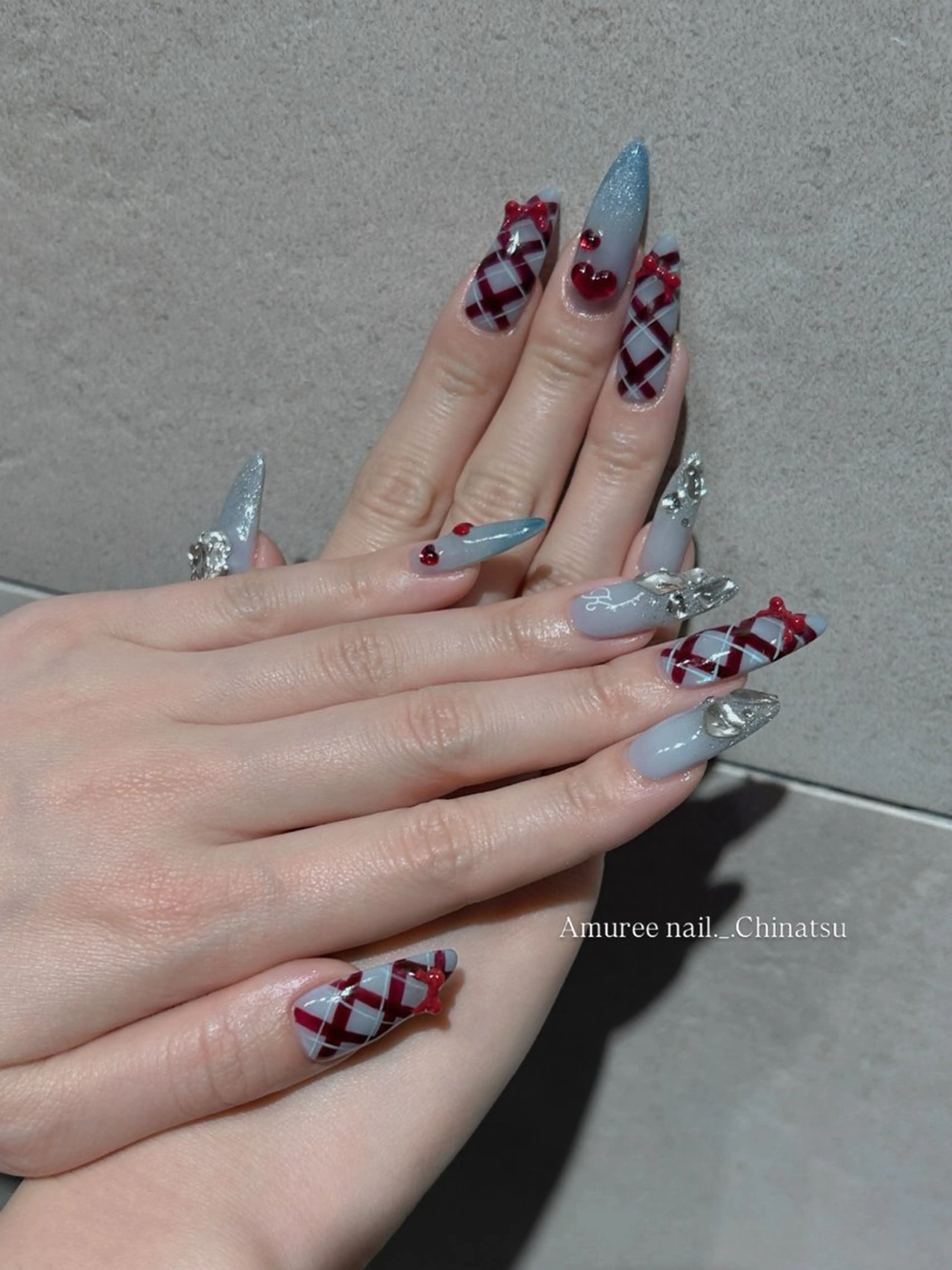 ネイル ロングネイル ハンドネイル CHINATSU NAILのネイルデザイン