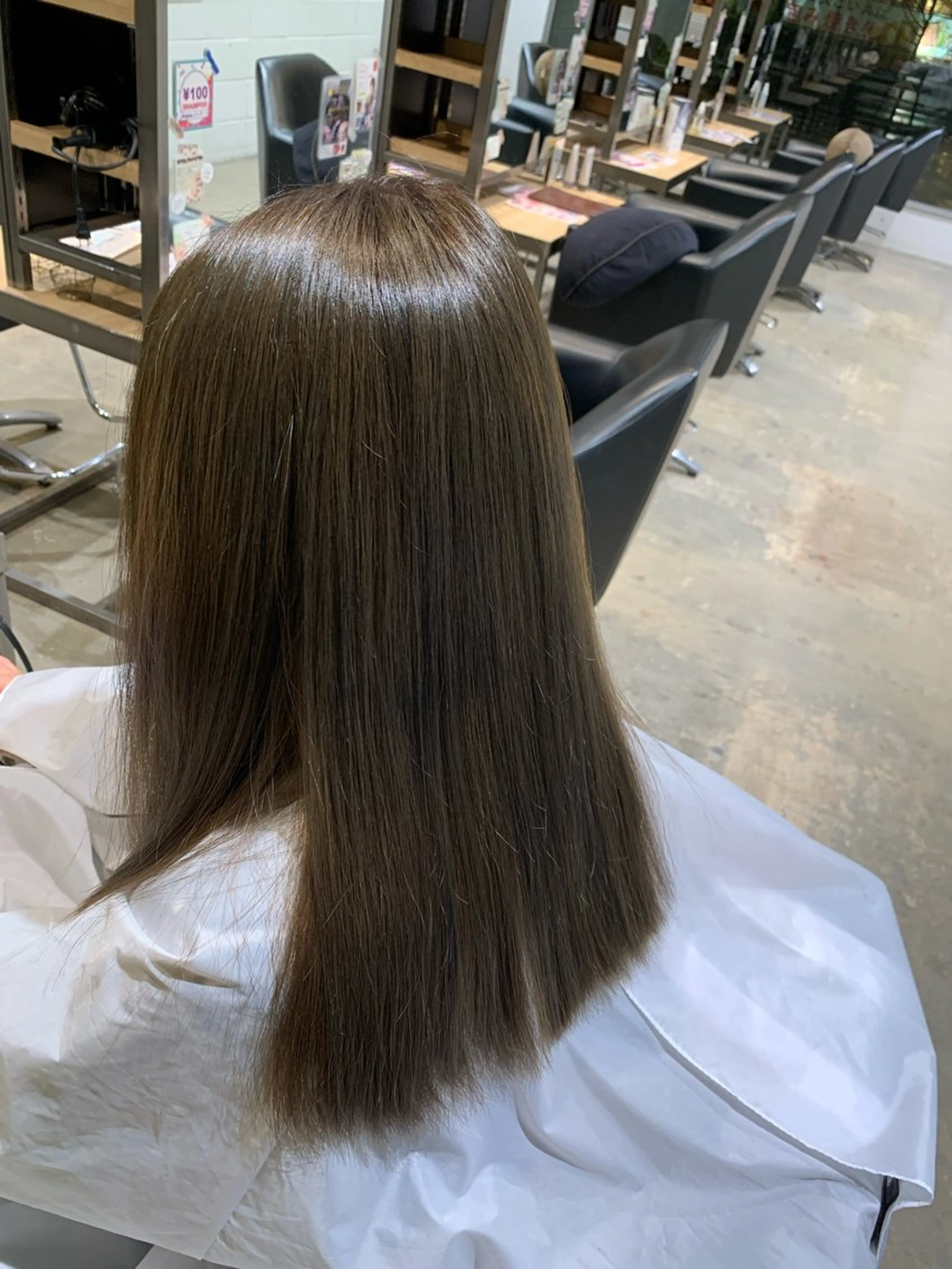 カラー グレージュ オリーブグレージュ オリーブグレー 大谷 央翔のヘアスタイル