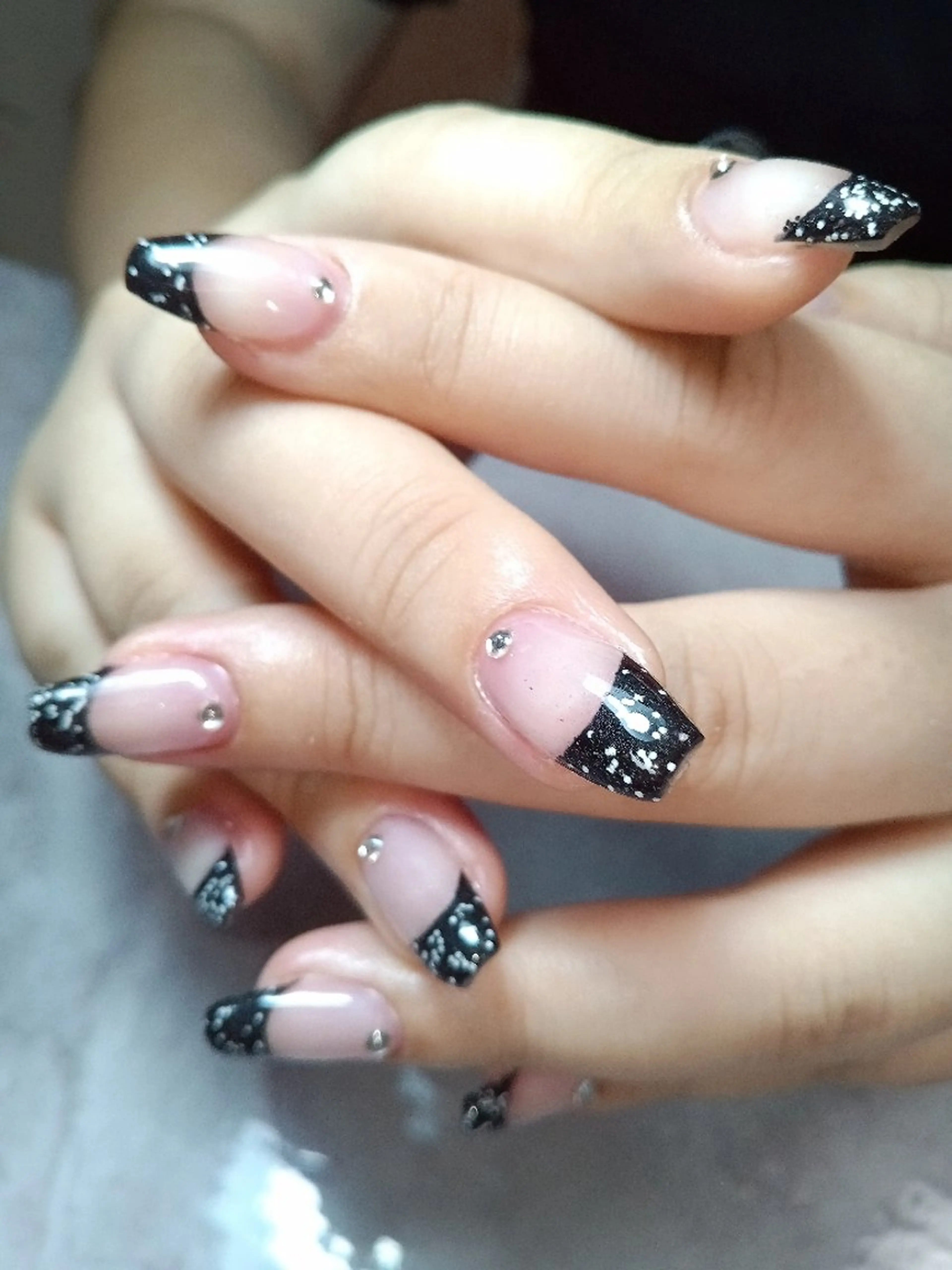 ネイル フレンチネイル Wisteria Nail_Yukieのネイルデザイン