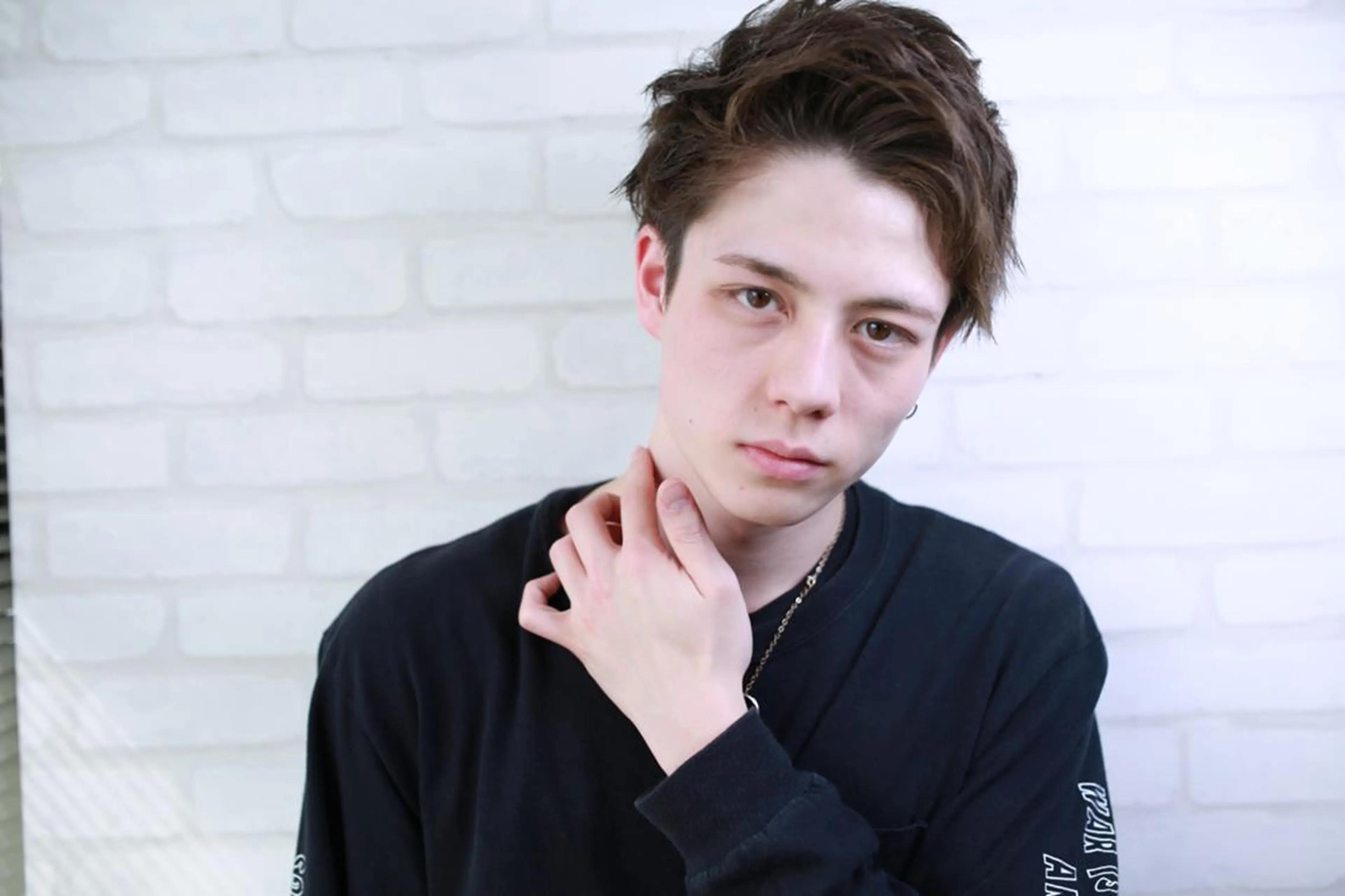 メンズ限定外国人風イルミナカラー&ドライカット✨東京でイルミナカラーが得意な美容室・美容院 蒲田の写真