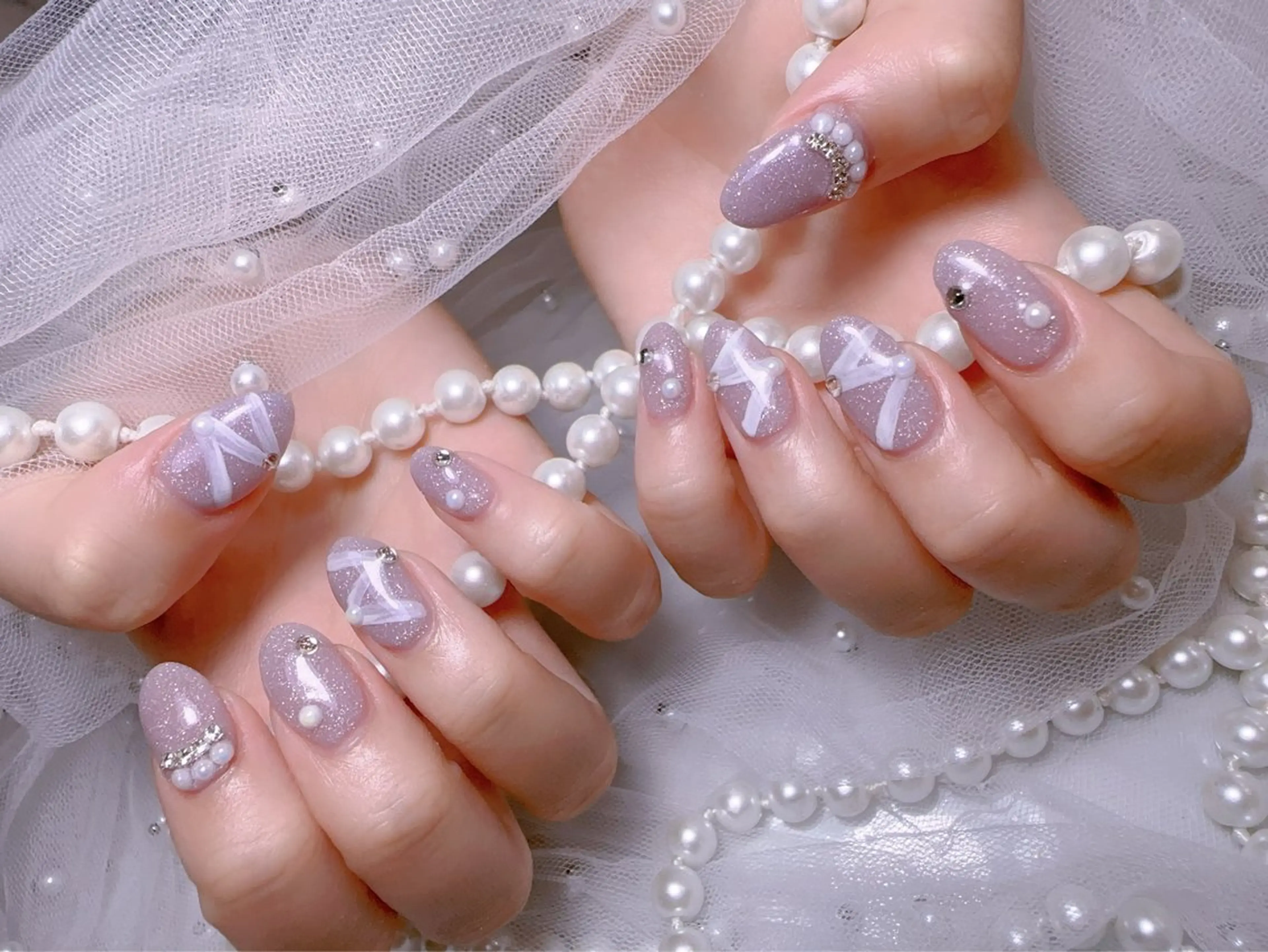 ネイル ワンホンネイル You&Me Miyuのネイルデザイン