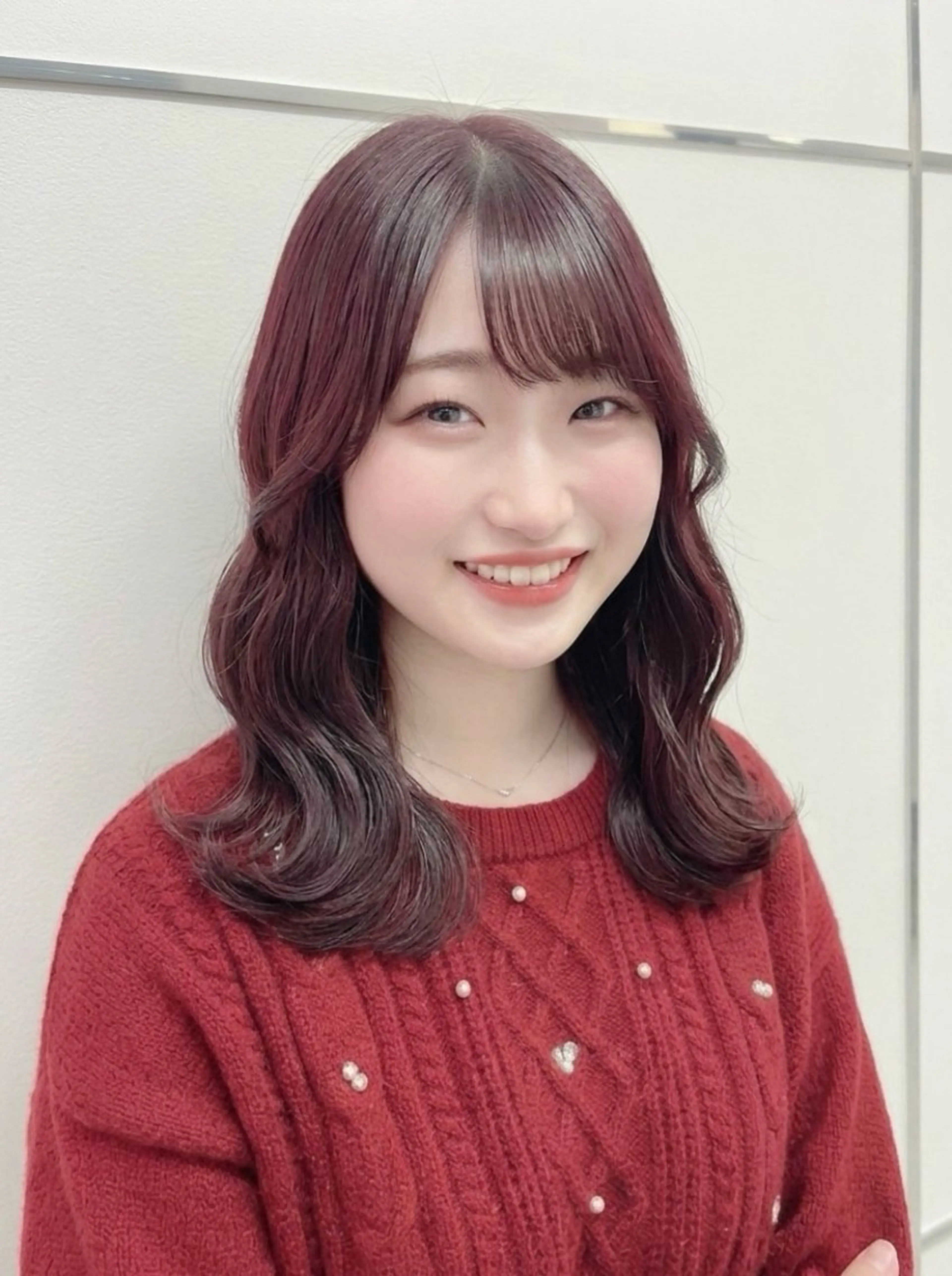 セミロング カラー 🫧Maho【浦和】 艶カラー/ヘアメ🫧のヘアスタイル