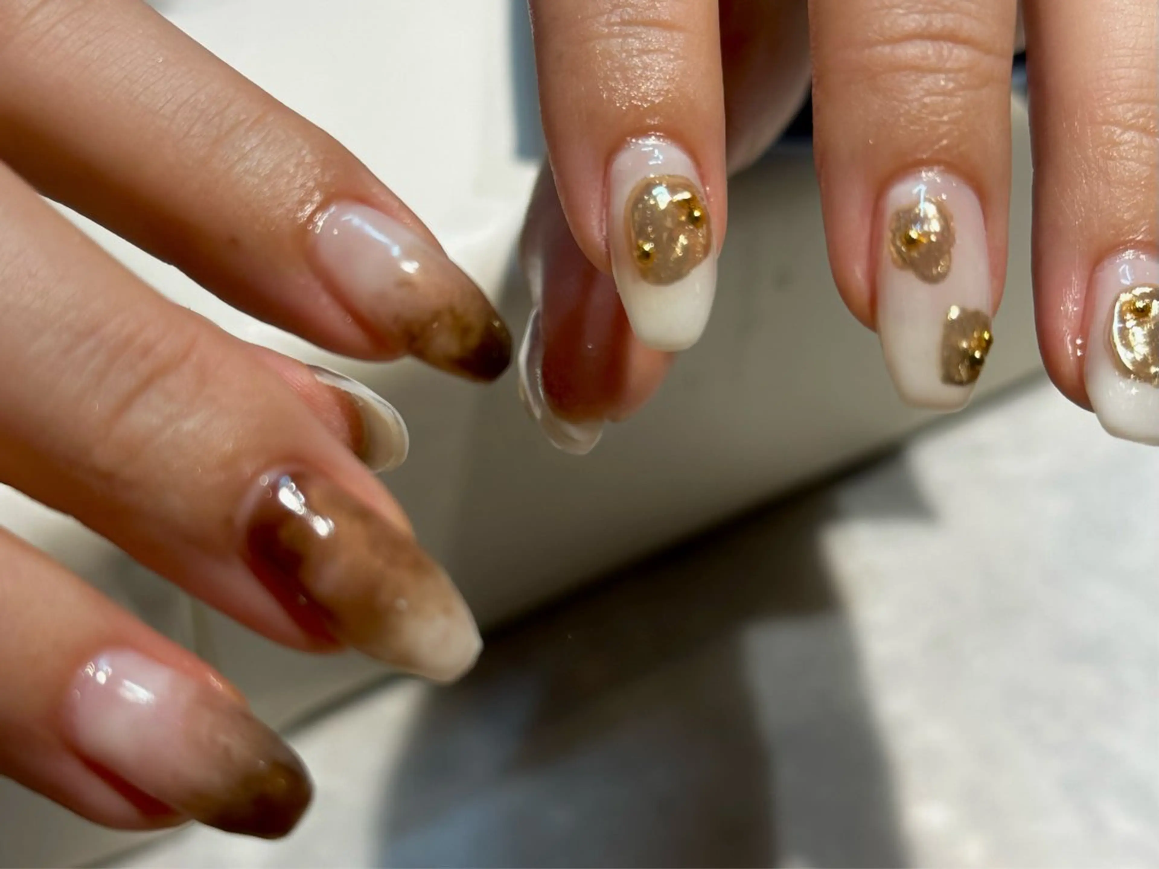 ネイル ハンドネイル unopulir Kahoのネイルデザイン