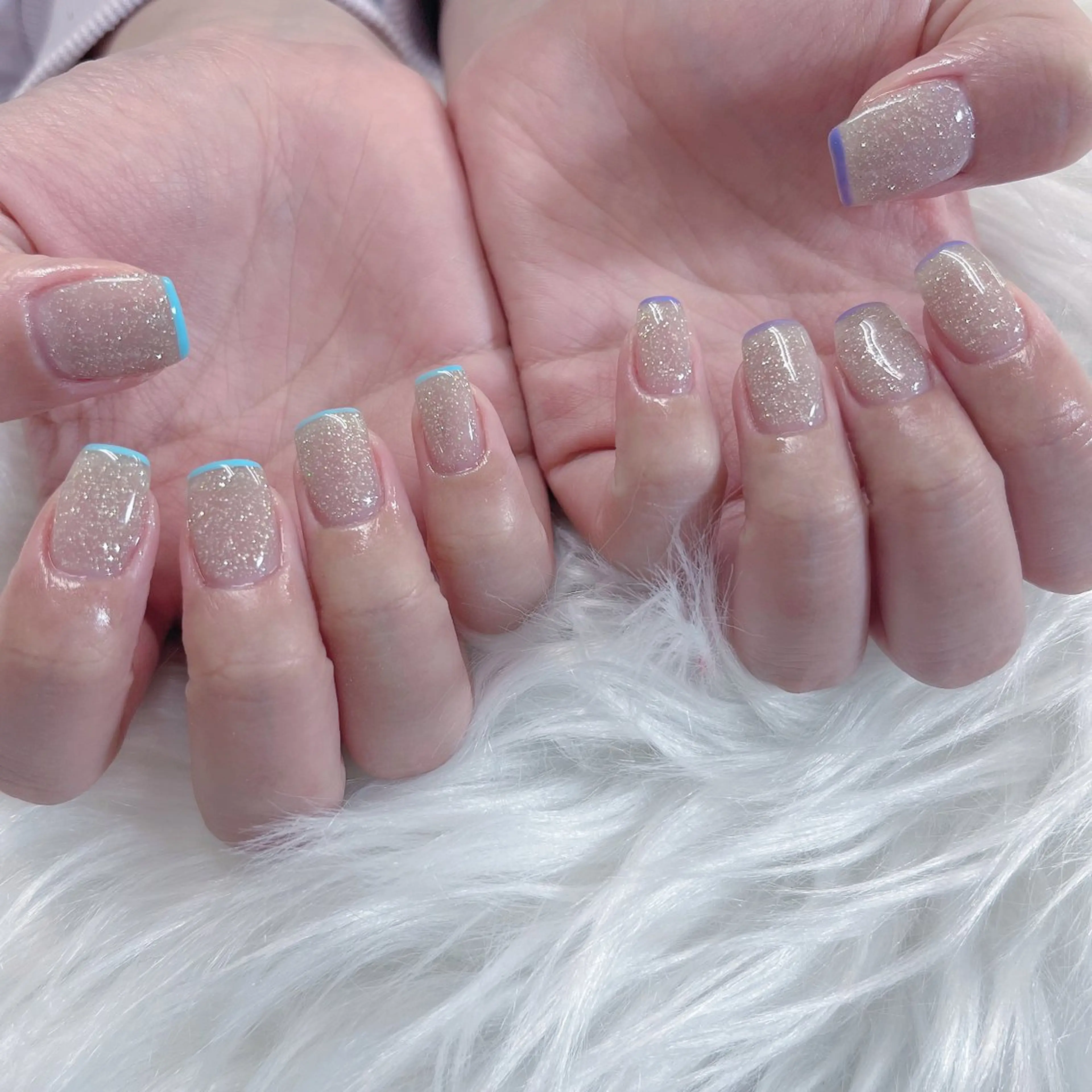 ネイル ハンドネイル Maya 🧊🫧‪のネイルデザイン