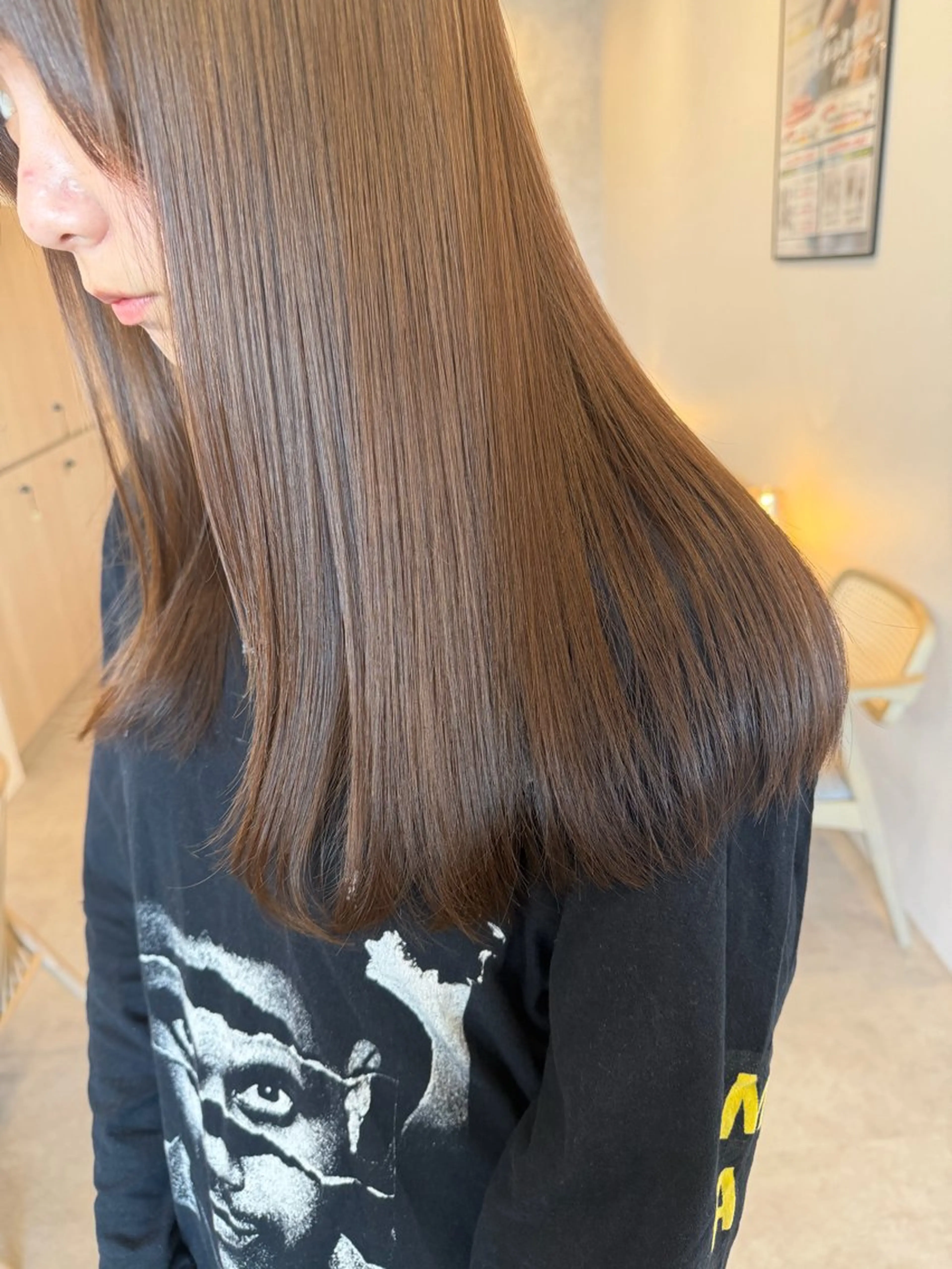 ロング カラー りん/ハイトーン💖 🌈髪質改善✨️浜松のヘアスタイル