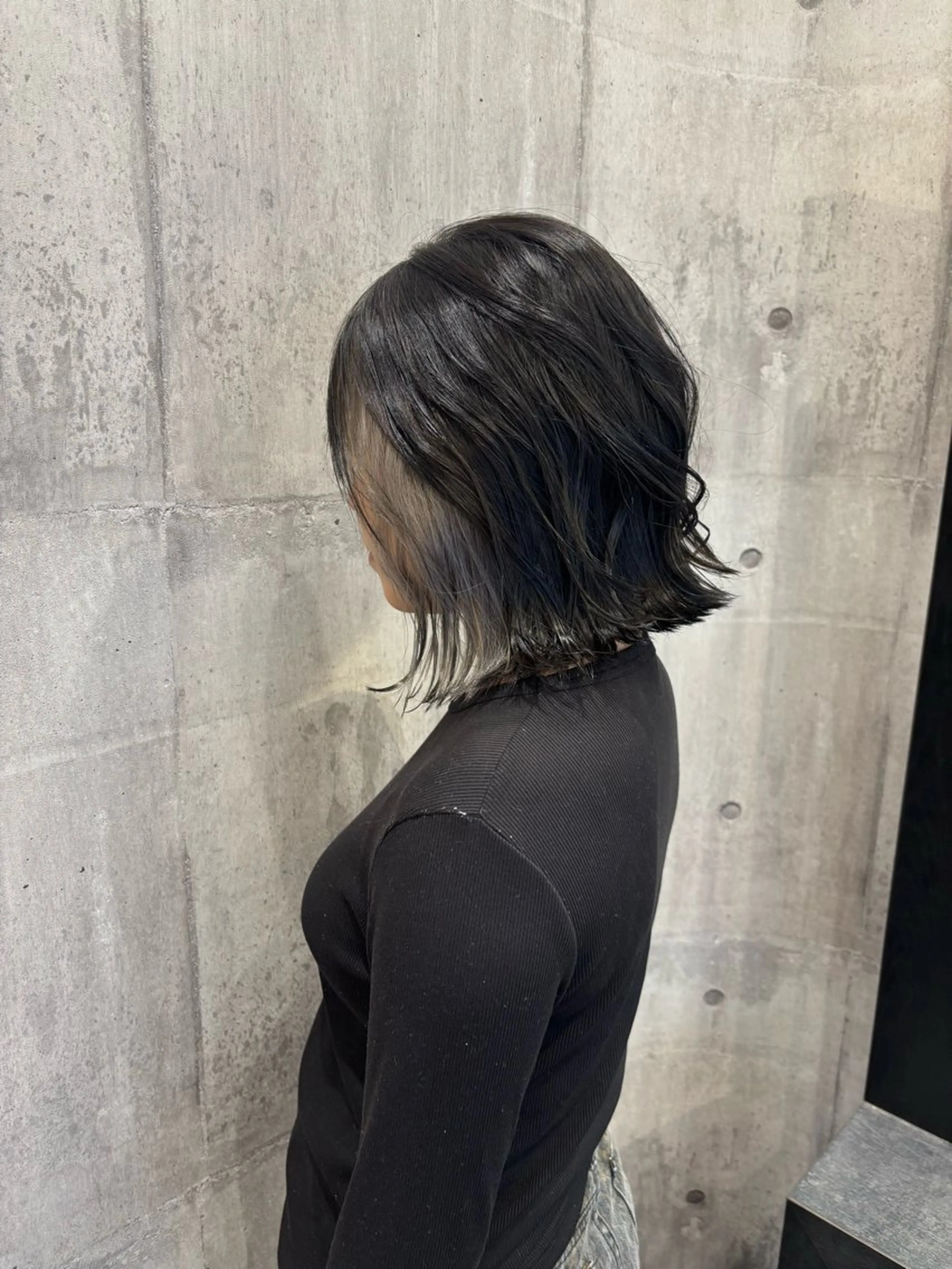 ミディアム EARTH 寺本尚生のヘアスタイル