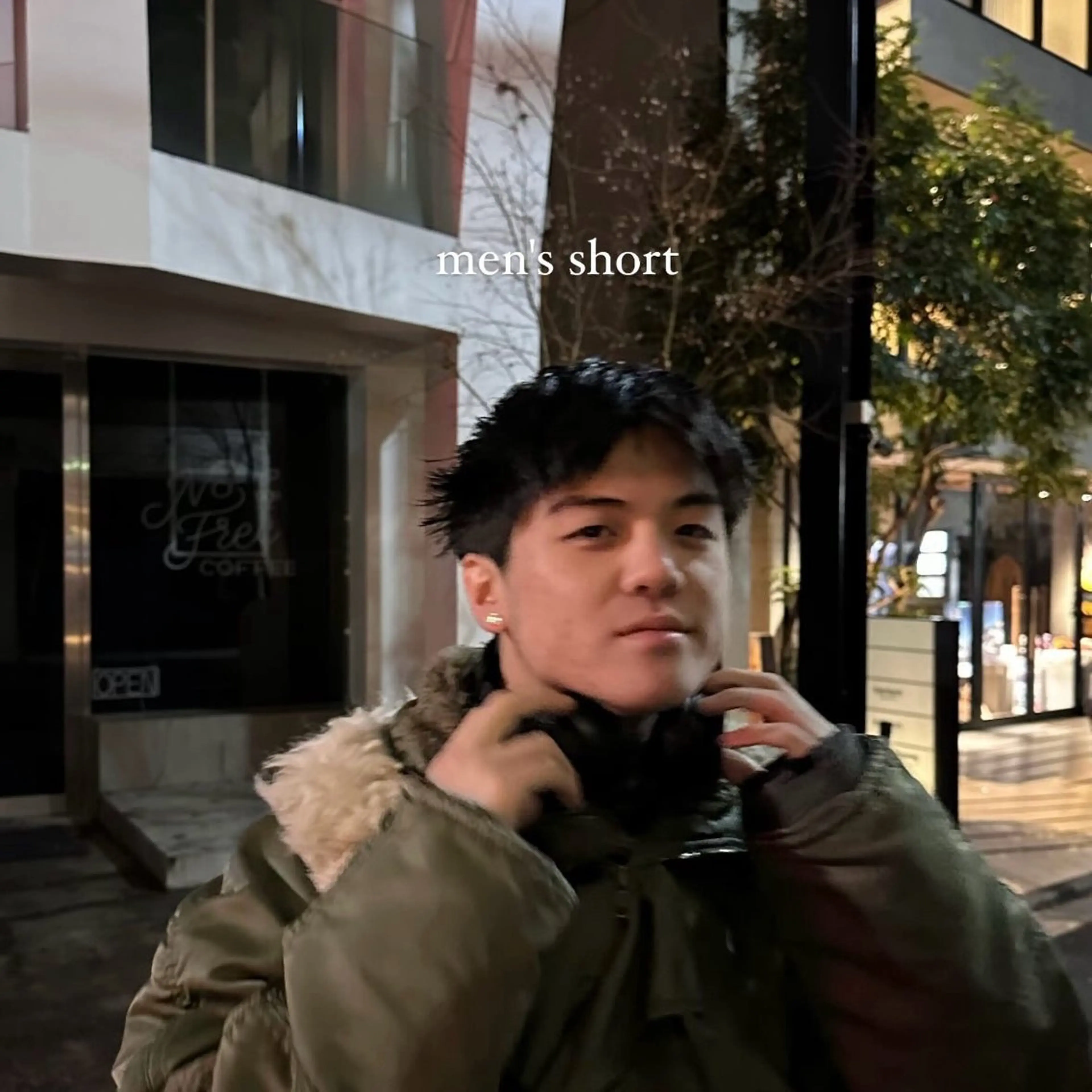 ショート メンズ カット naturalカラー / Rukaのヘアスタイル