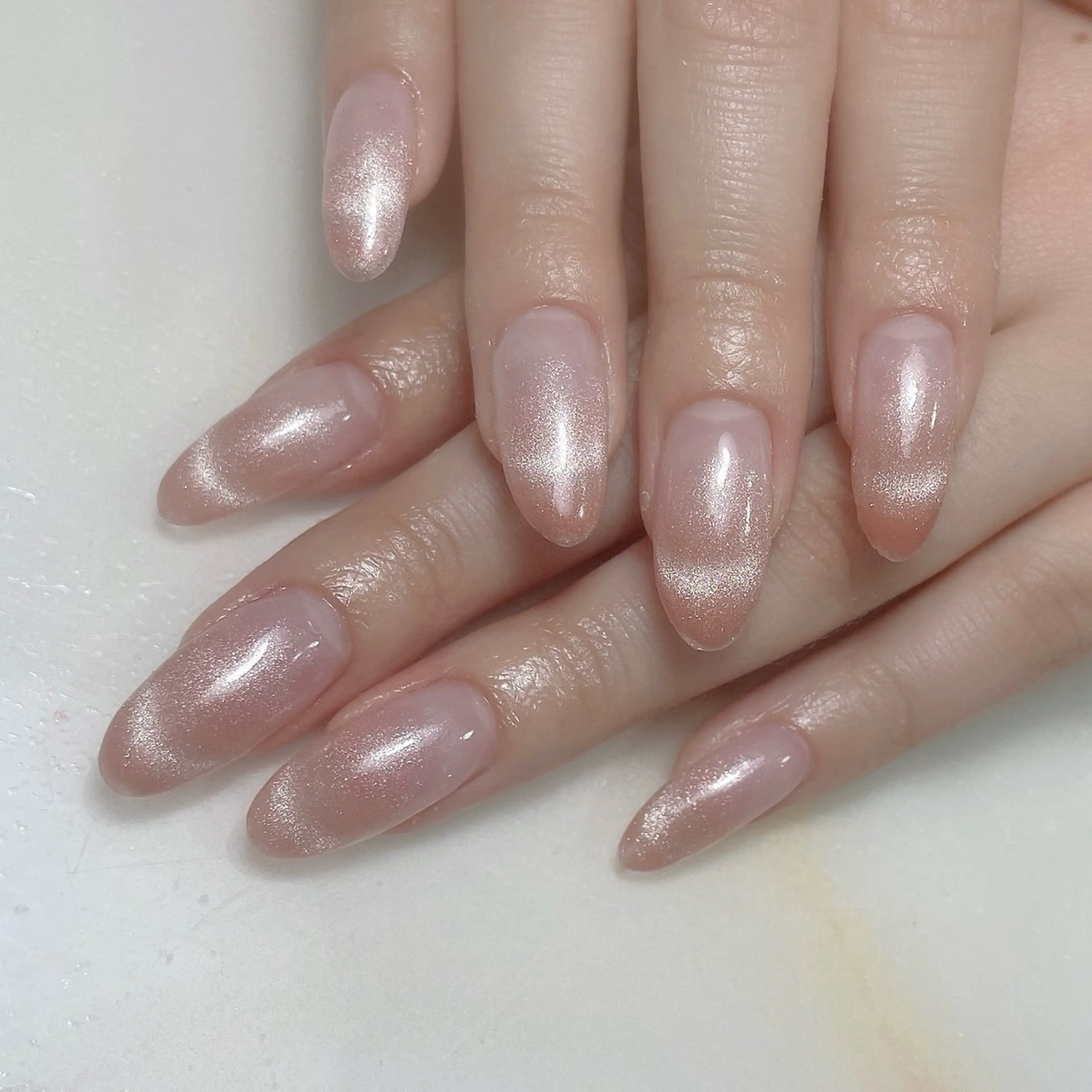 ネイル アートネイル フレンチネイル ジェルネイル グラデーション 韓国ネイル ハンドネイル 久保田 マリコのネイルデザイン