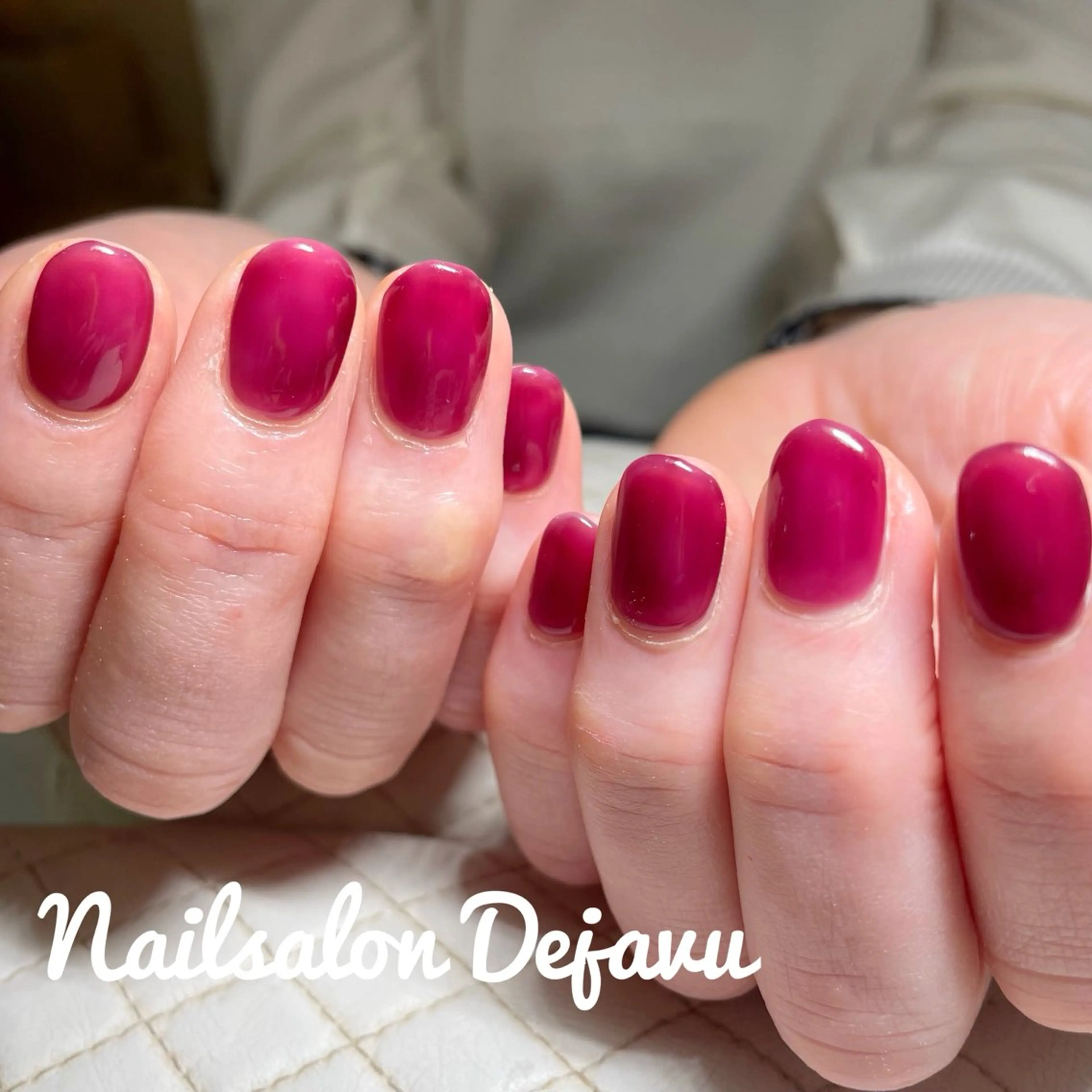 ネイル ワンカラーネイル ハンドネイル Dejavu所属・Nail salon Dejavu 🌿のネイルデザイン