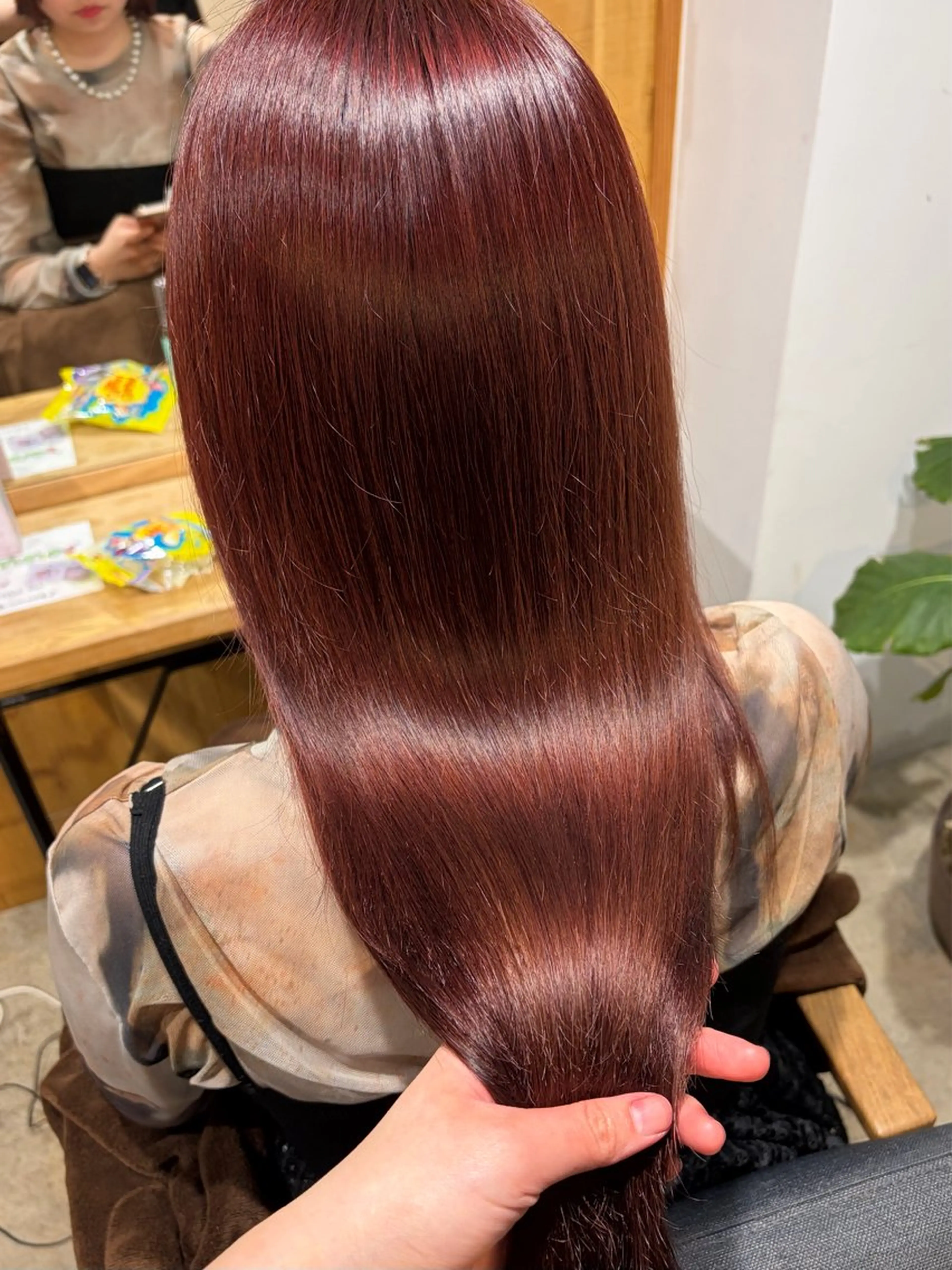 カラー カット ヘアカラー トリートメント 髪質改善カラー× レイヤー/rinaのヘアスタイル