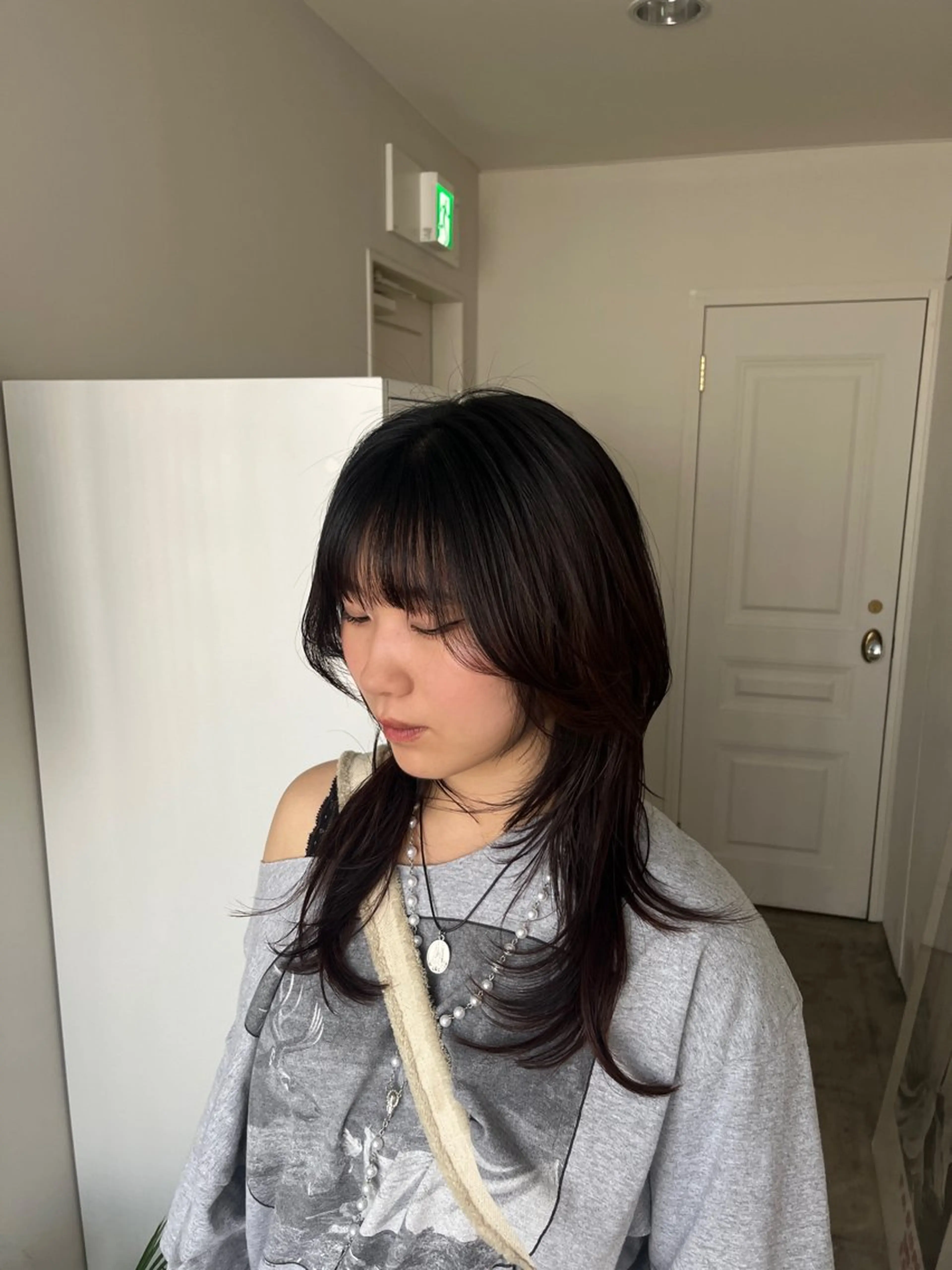 ロング カット ヘアカラー Shion/ レイヤー/髪質改善のヘアスタイル